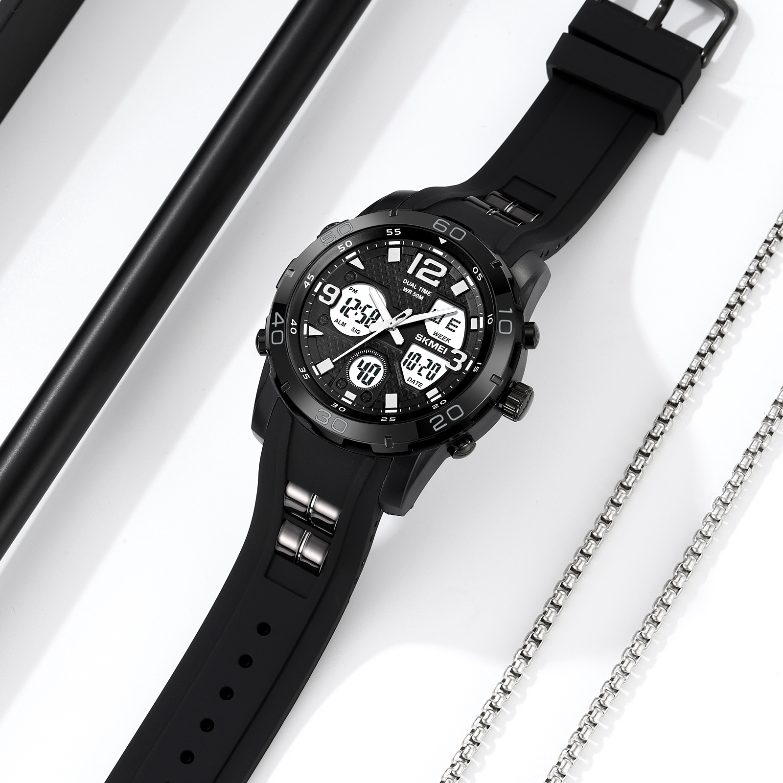 SKMEI 2102 silicon band watch