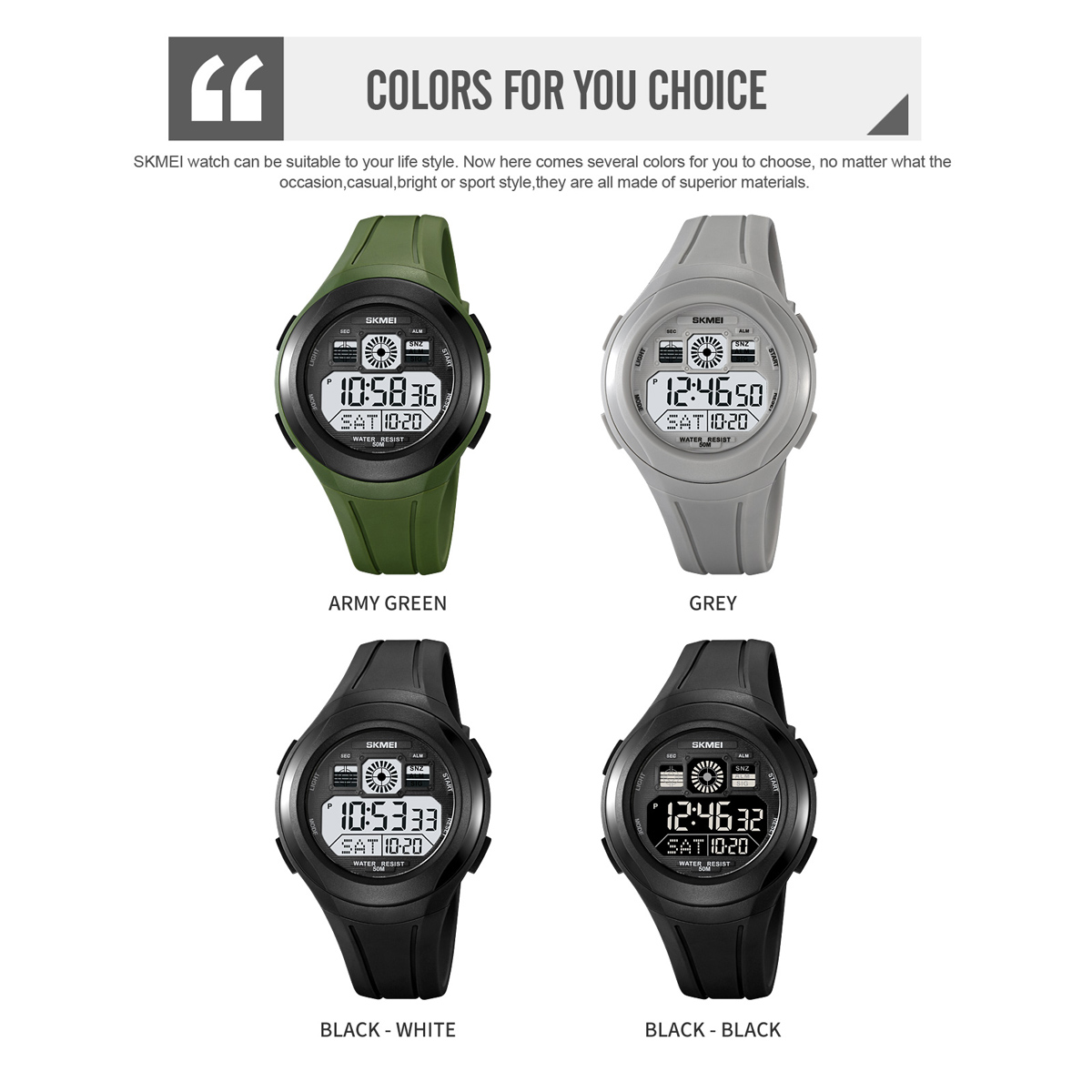 SKMEI 2104 Electronic watch