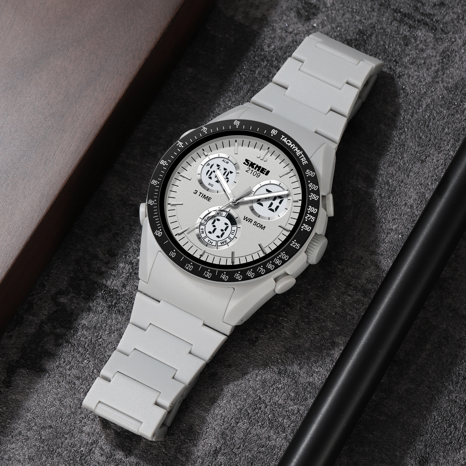 SKMEI 2109 Dual Time Watch