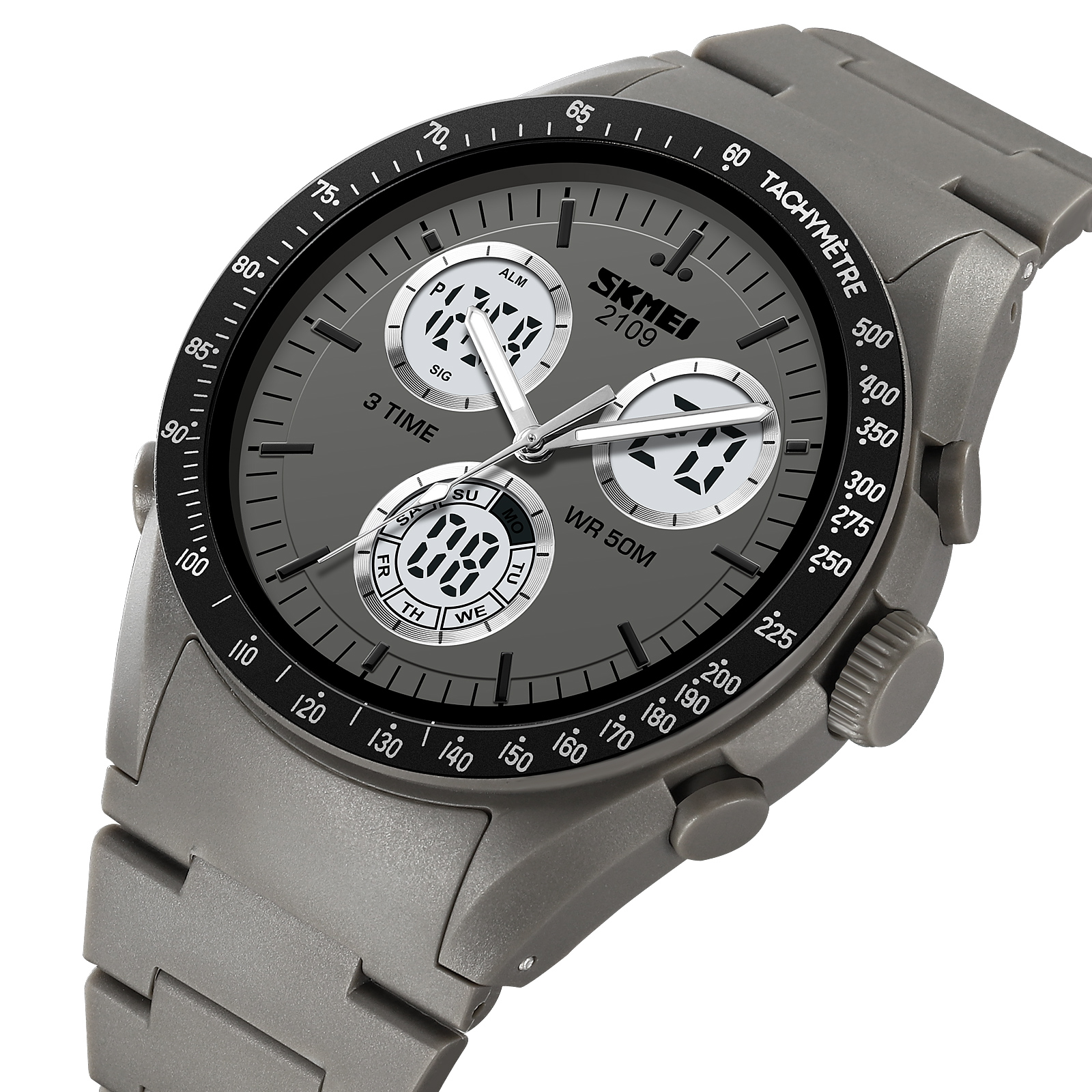 SKMEI 2109 Dual Time Watch