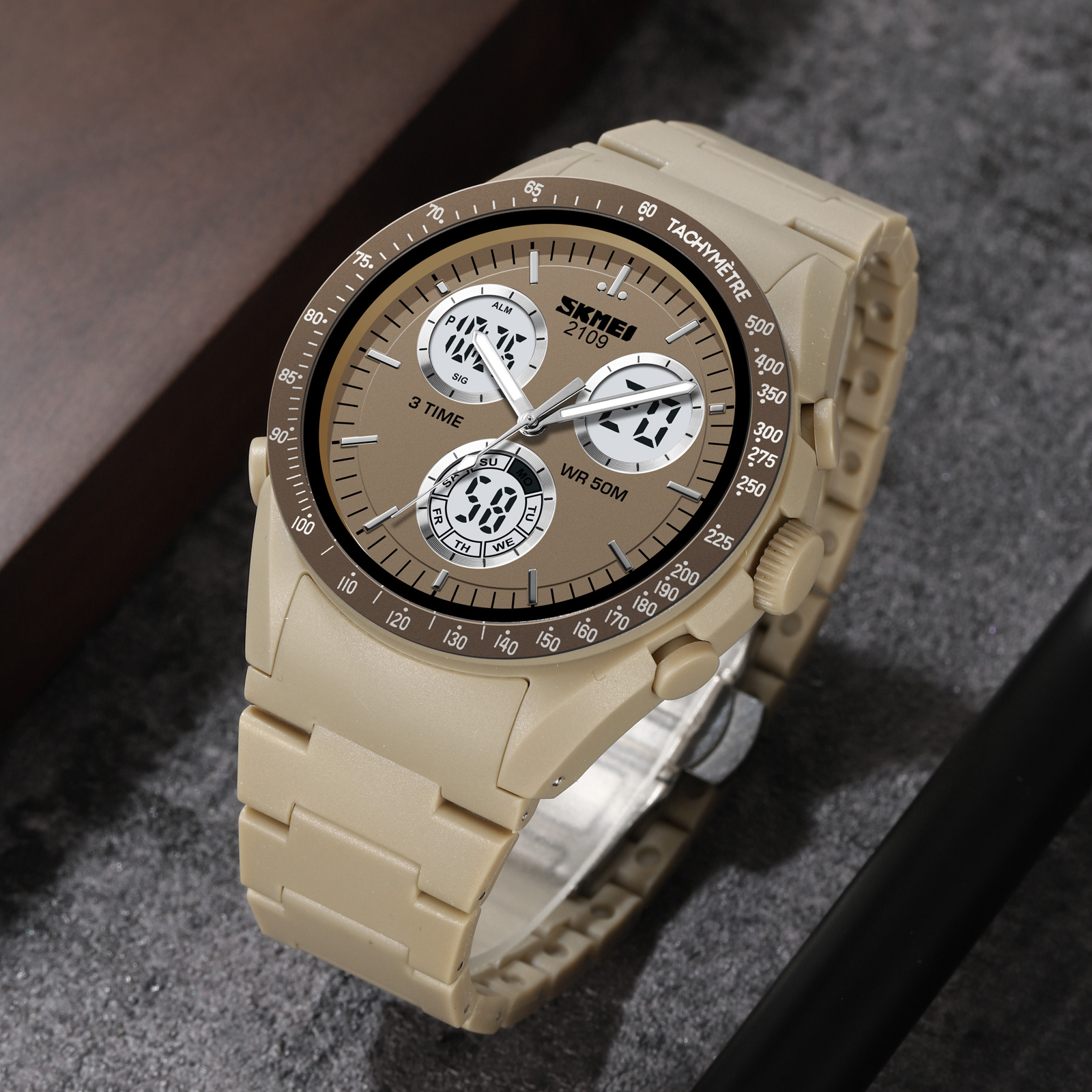 SKMEI 2109 Dual Time Watch