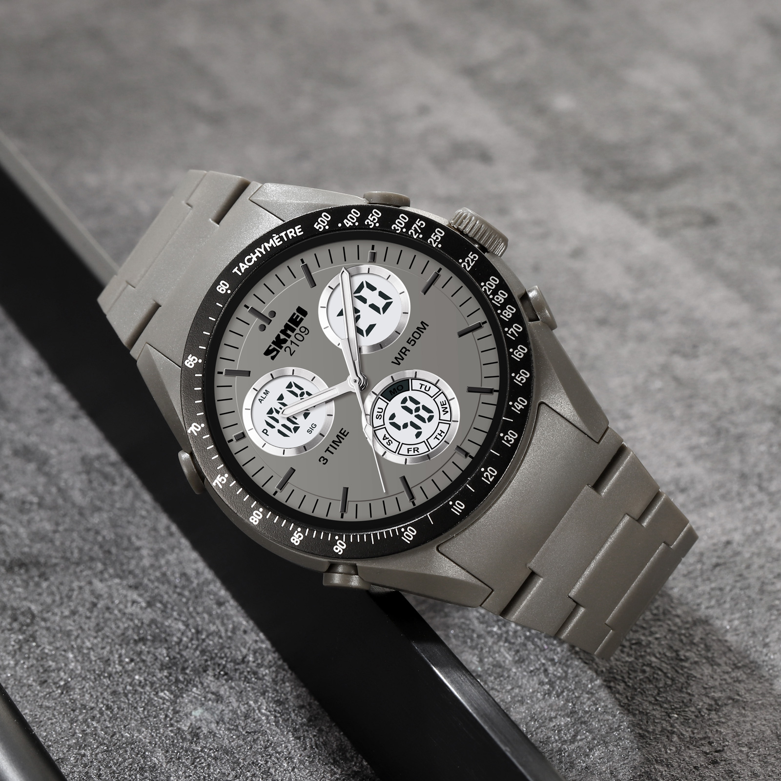 SKMEI 2109 Dual Time Watch