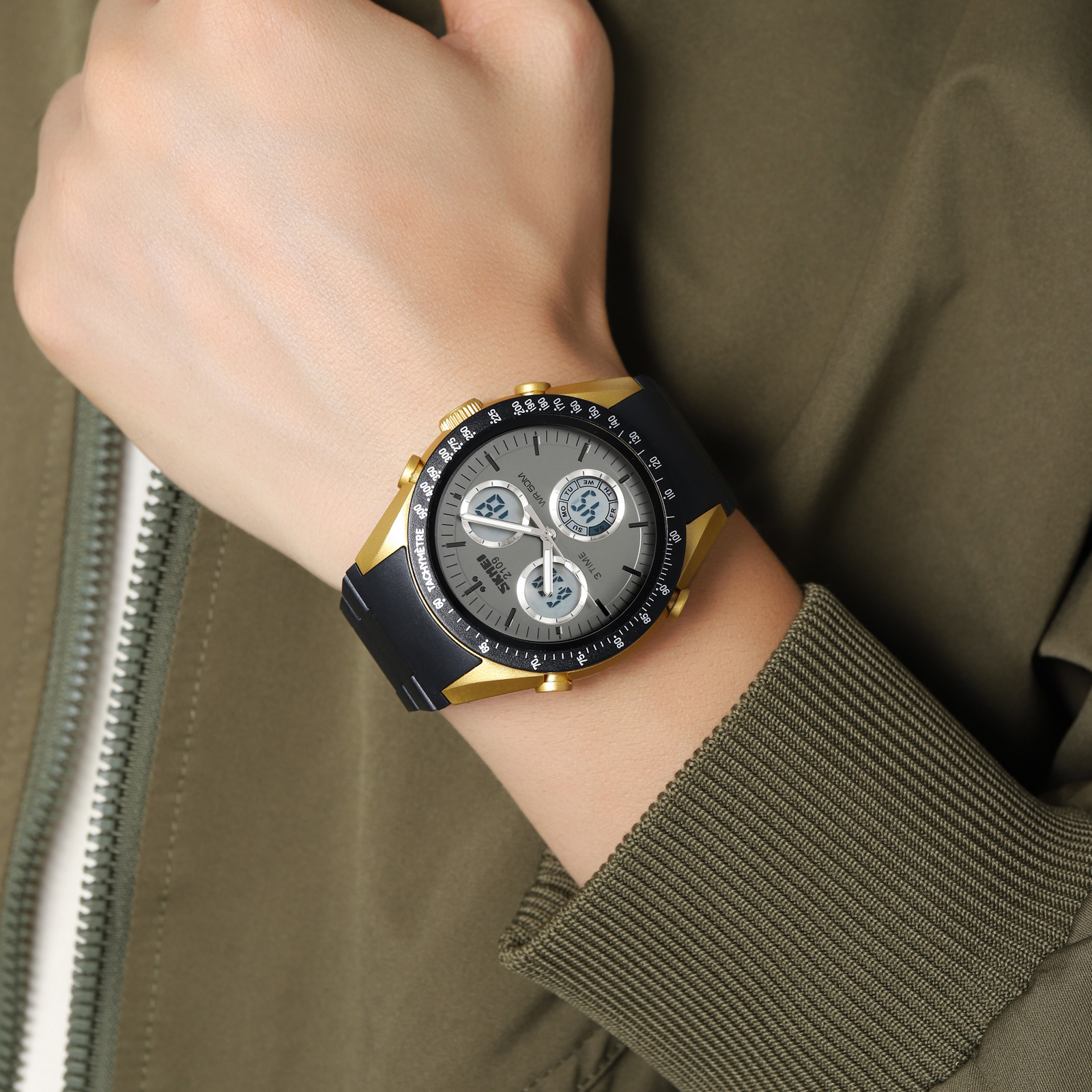 SKMEI 2109 Dual Time Watch