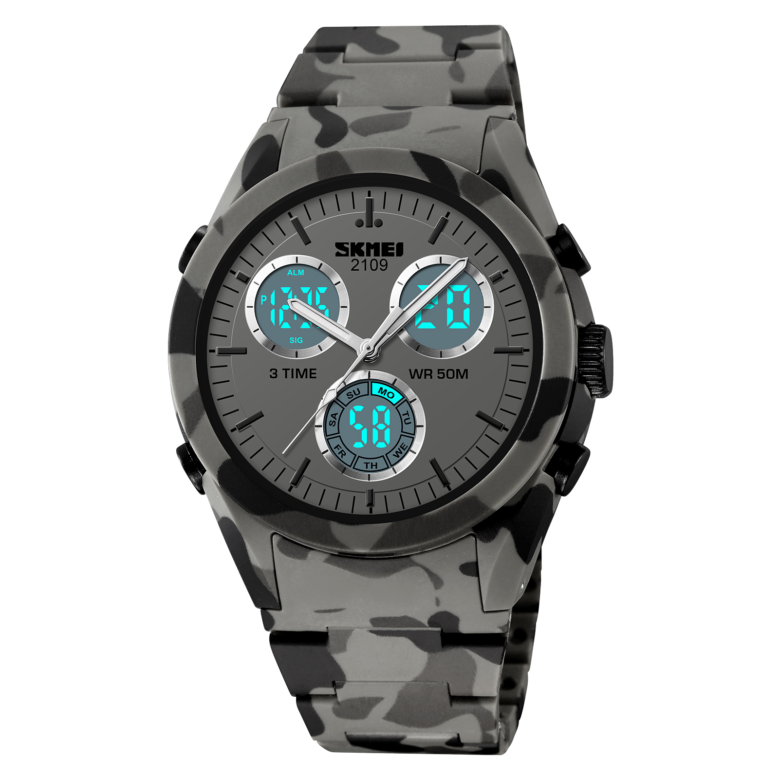 SKMEI 2109 Dual Time Watch