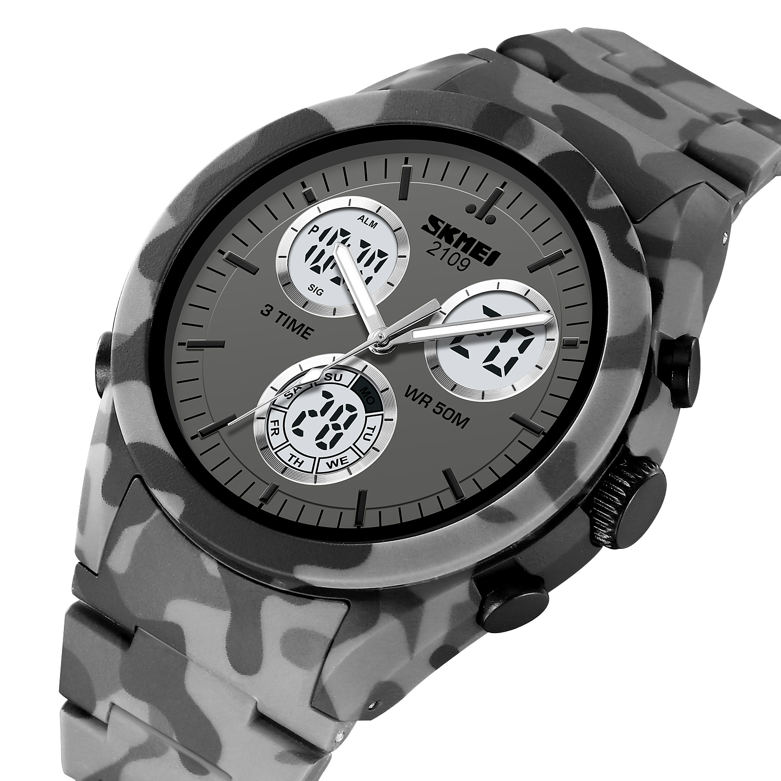 SKMEI 2109 Dual Time Watch