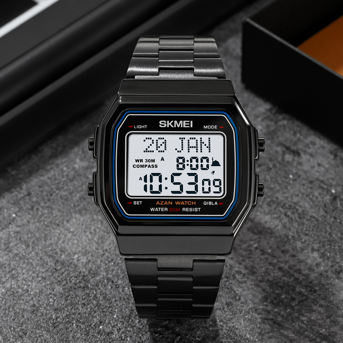 SKMEI 2113 AZAN DIGITAL WATCH