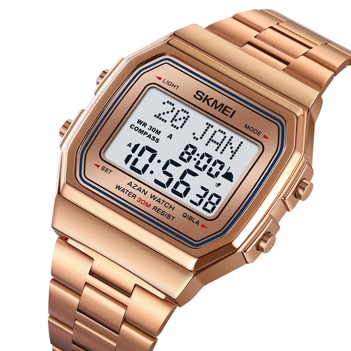 SKMEI 2113 AZAN DIGITAL WATCH