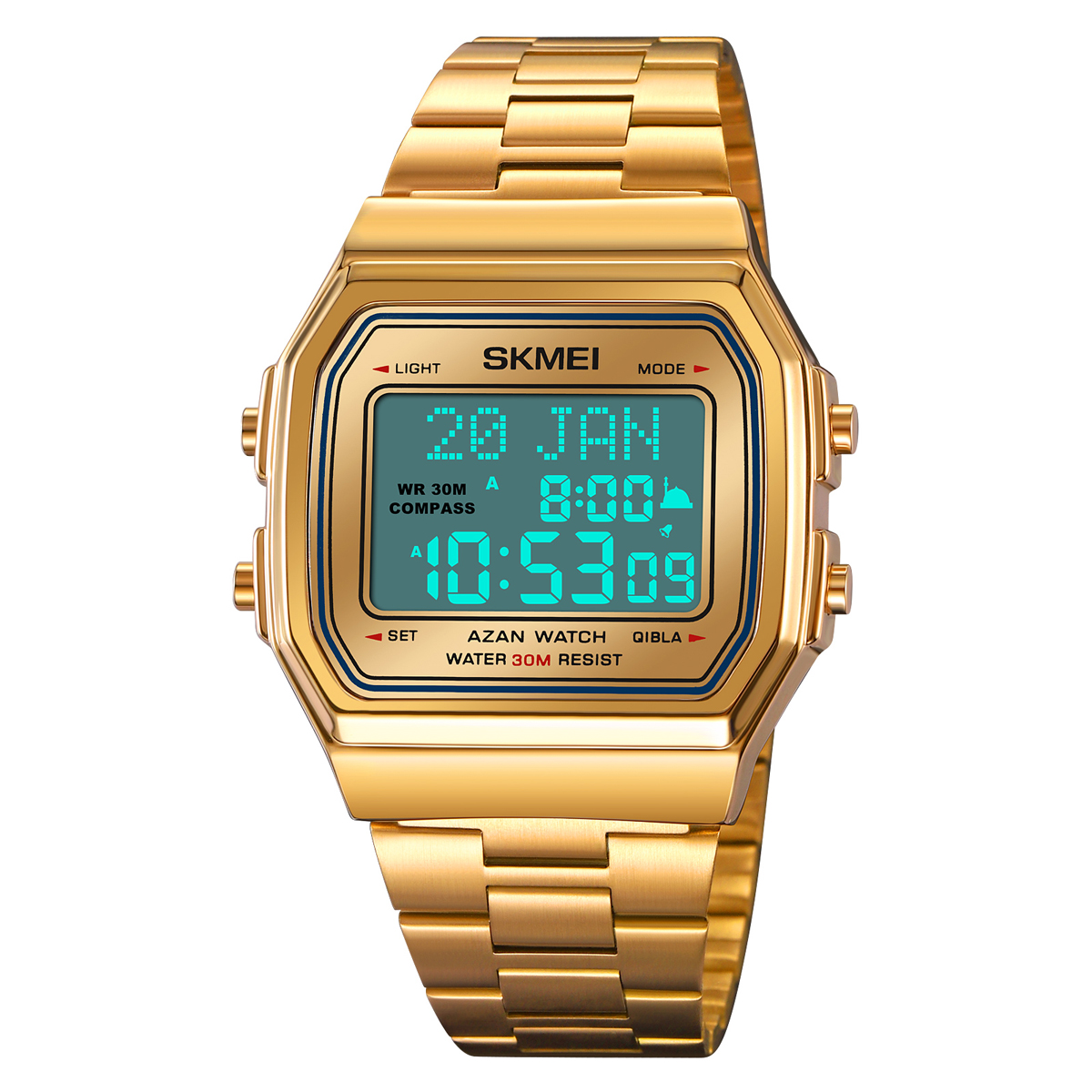 SKMEI 2113 AZAN DIGITAL WATCH