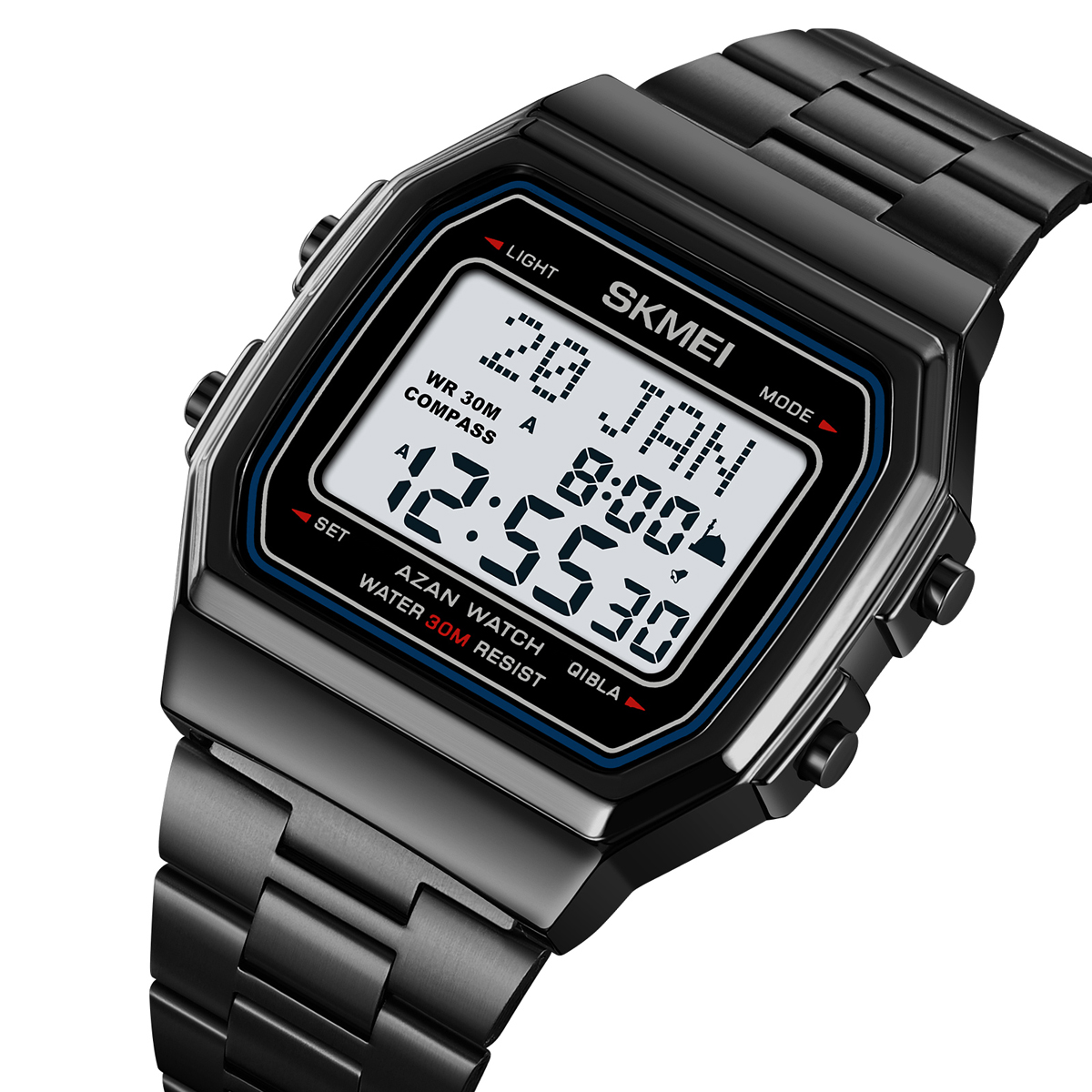 SKMEI 2113 AZAN DIGITAL WATCH