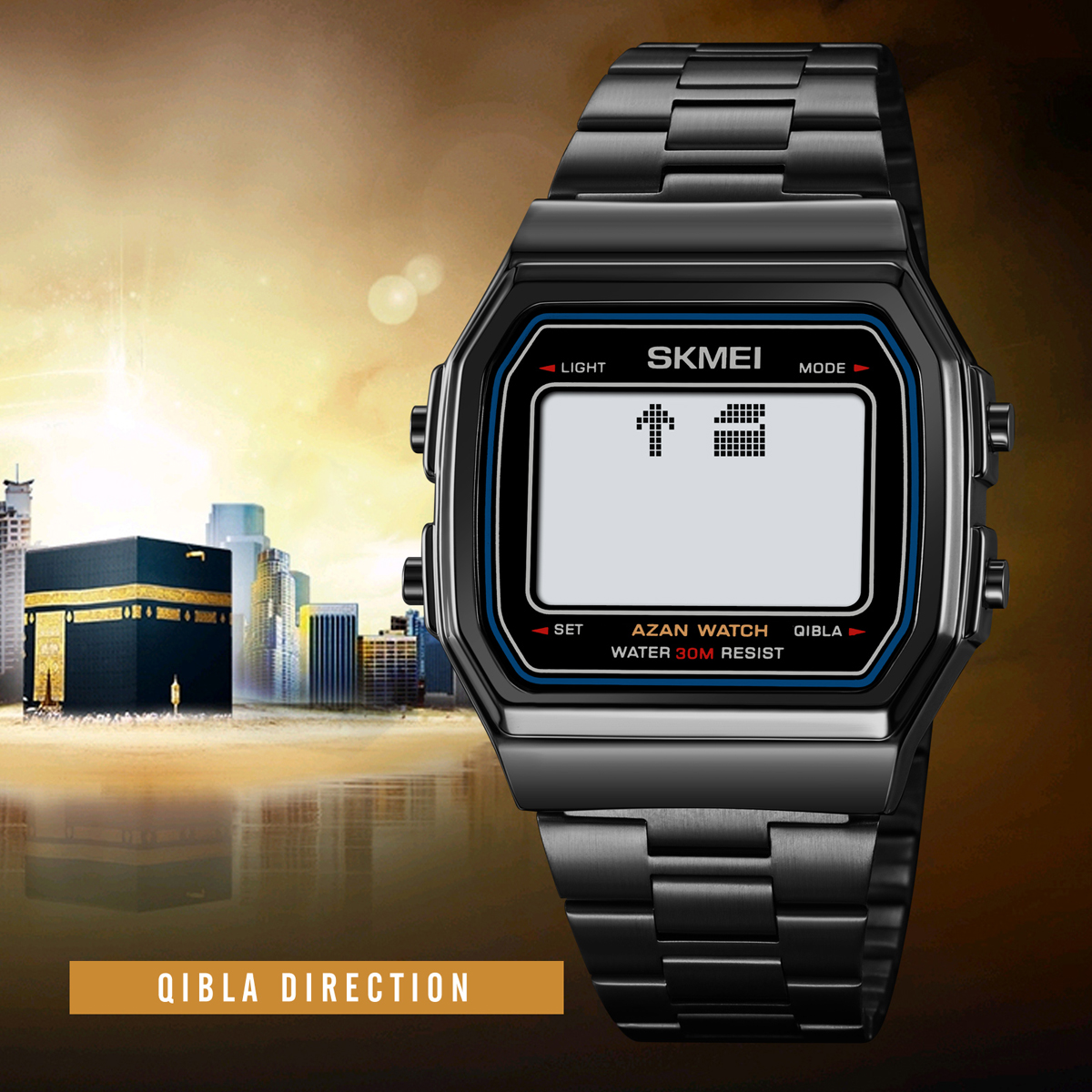 SKMEI 2113 AZAN DIGITAL WATCH