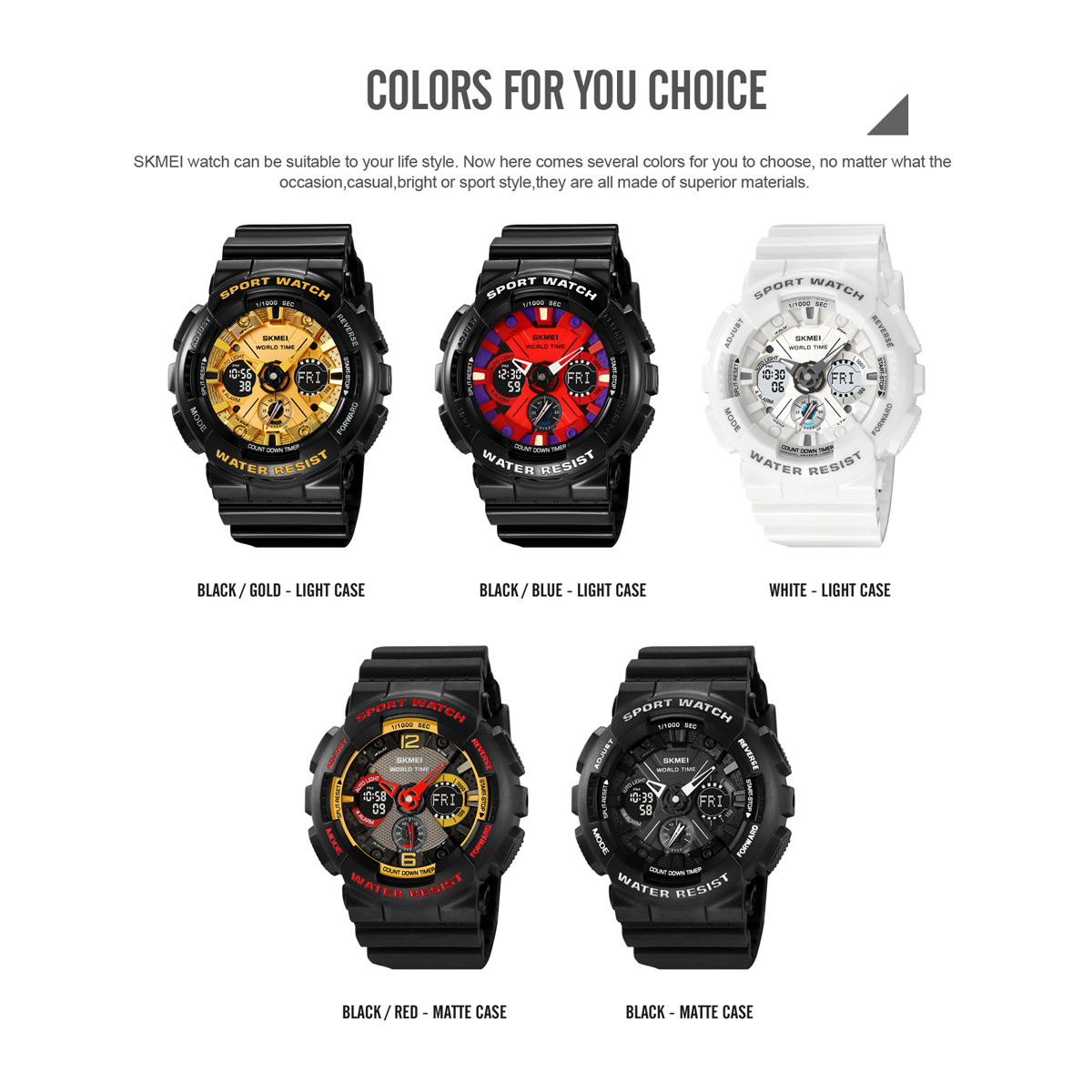 Reloj Digital Skmei 2118 Mens Sport High Quality Wholesale Multifunctional Chronograph Watches Wrist New Design Wristwatch
