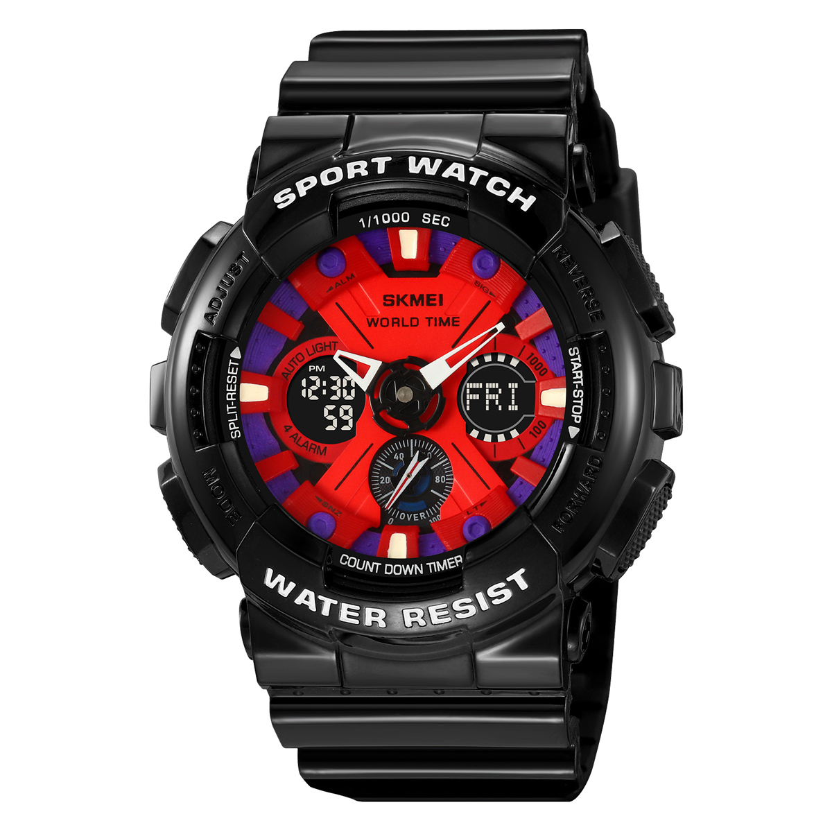 Reloj Digital Skmei 2118 Mens Sport High Quality Wholesale Multifunctional Chronograph Watches Wrist New Design Wristwatch