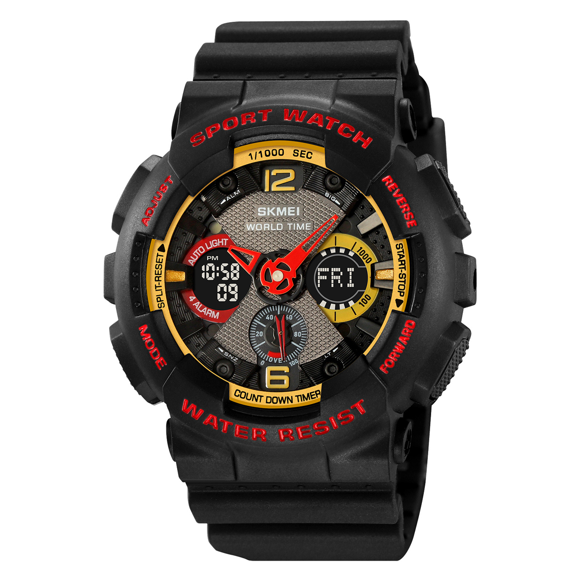 Reloj Digital Skmei 2118 Mens Sport High Quality Wholesale Multifunctional Chronograph Watches Wrist New Design Wristwatch