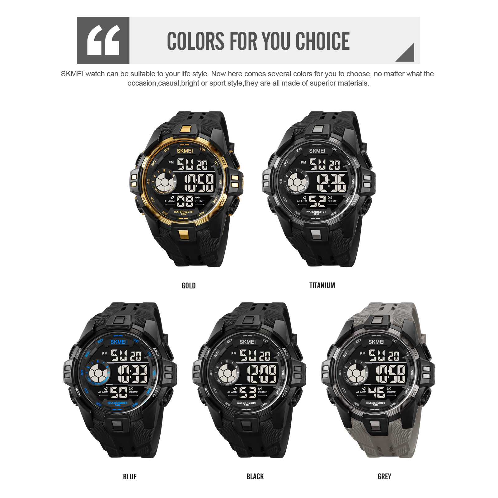 SKMEI 2123 Electronic watch