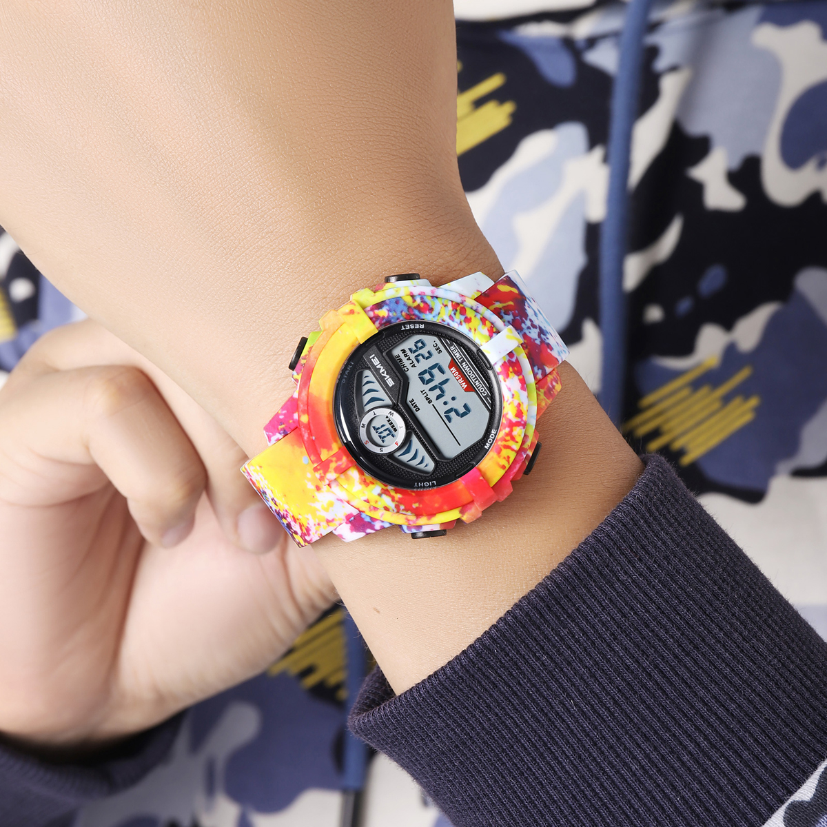 Skmei 2130 New Design Guangzhou Boys Digital Watch