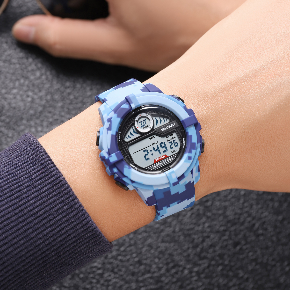 Skmei 2130 New Design Guangzhou Boys Digital Watch