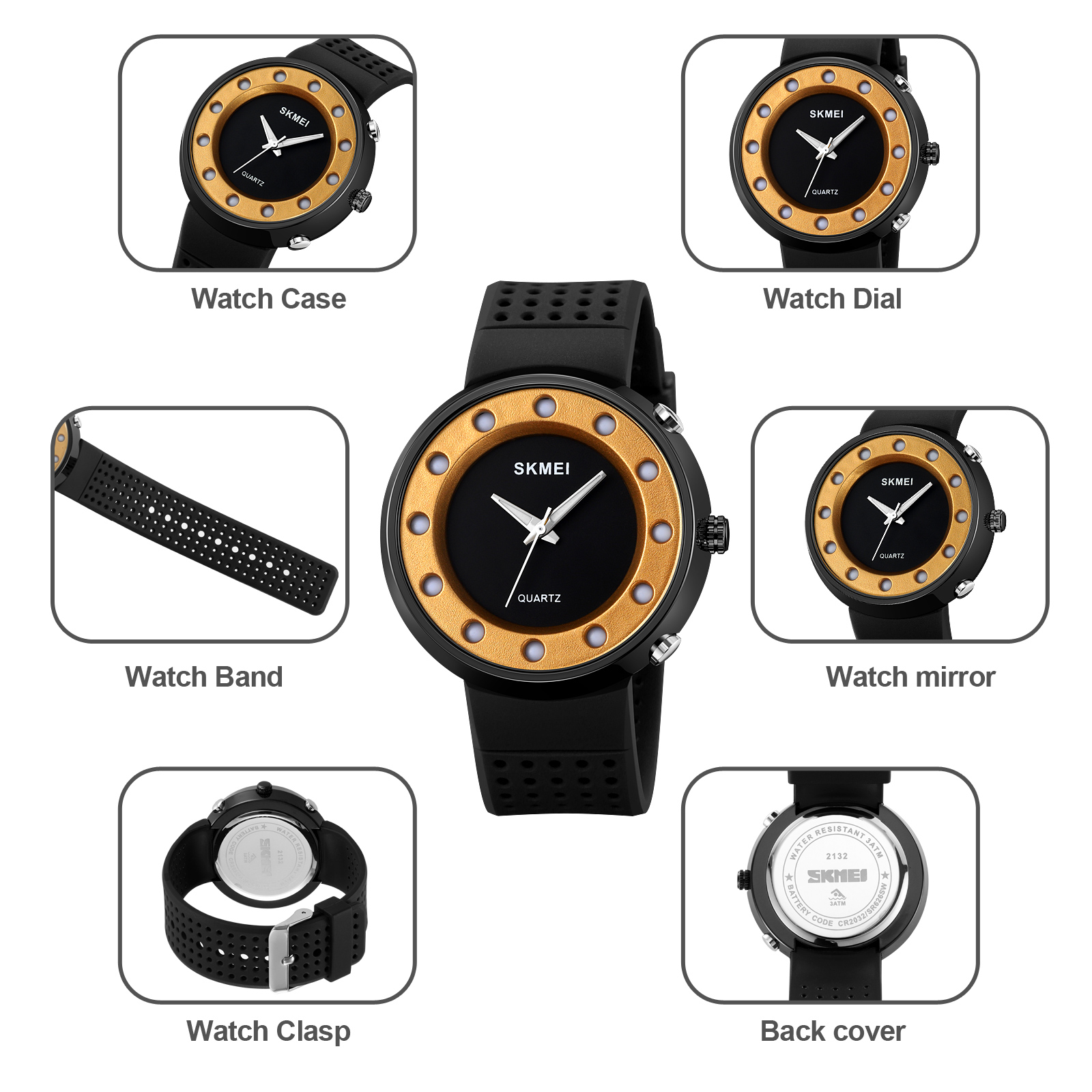 SKMEI 2132 new fashion watch