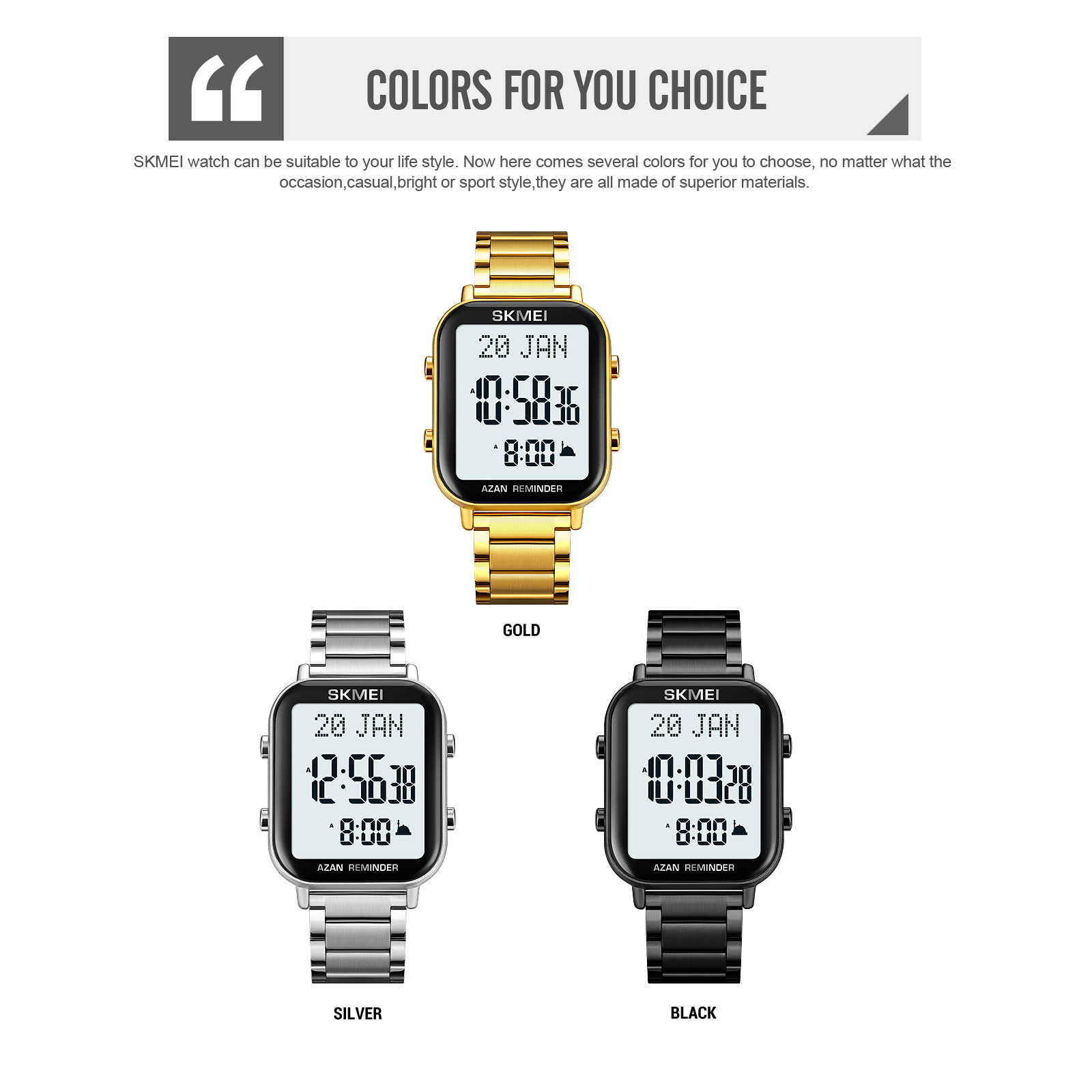 SKMEI 2135 arabia watch