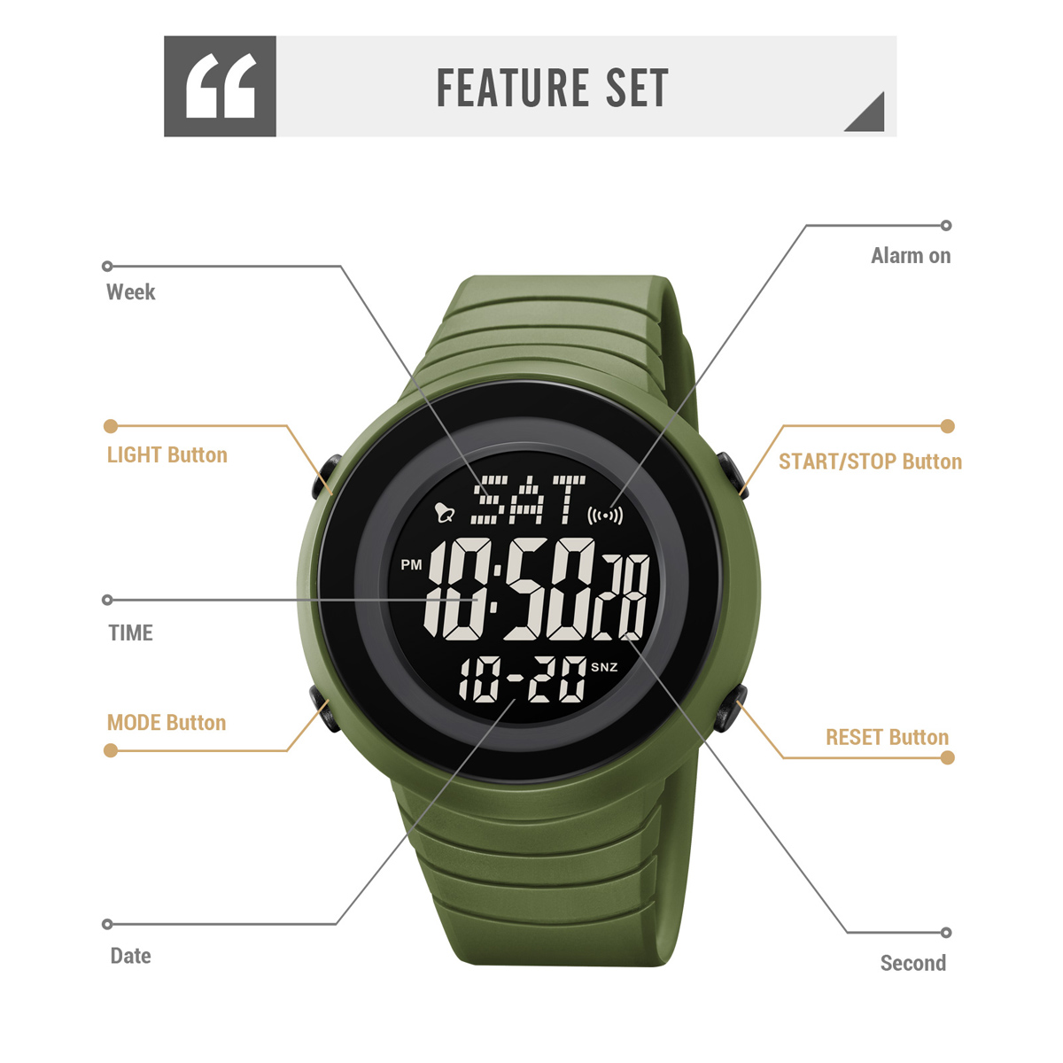 SKMEI 2152 Digital Watch