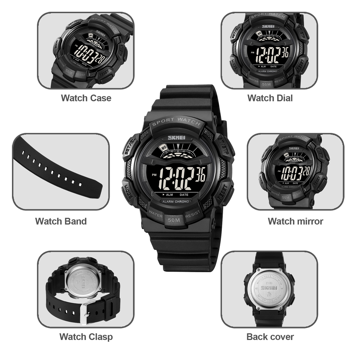 SKMEI 2153 Kids Digital Watch