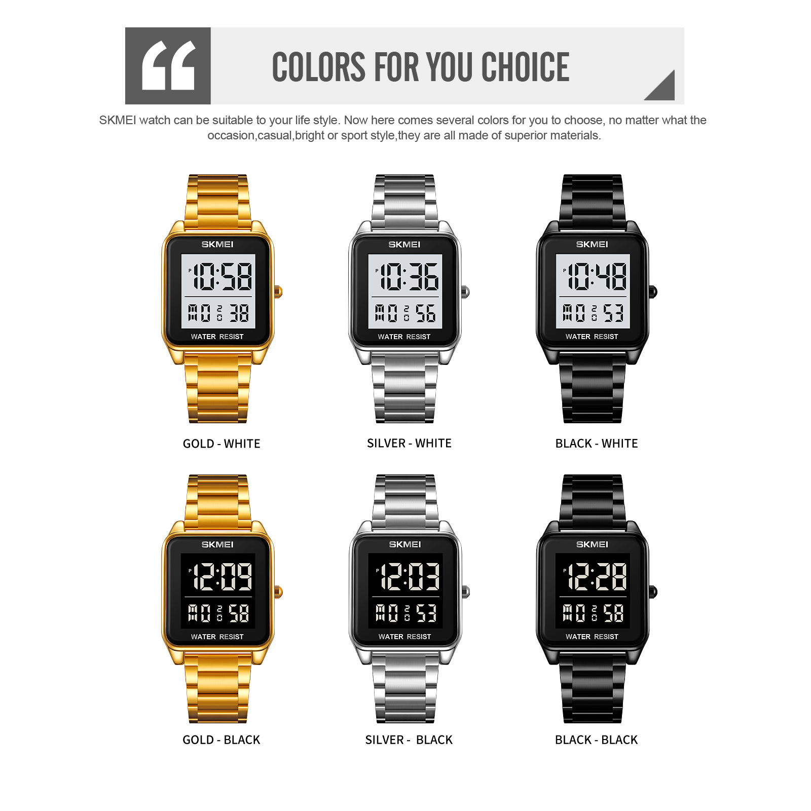 skmei 2154 digital watch skmei