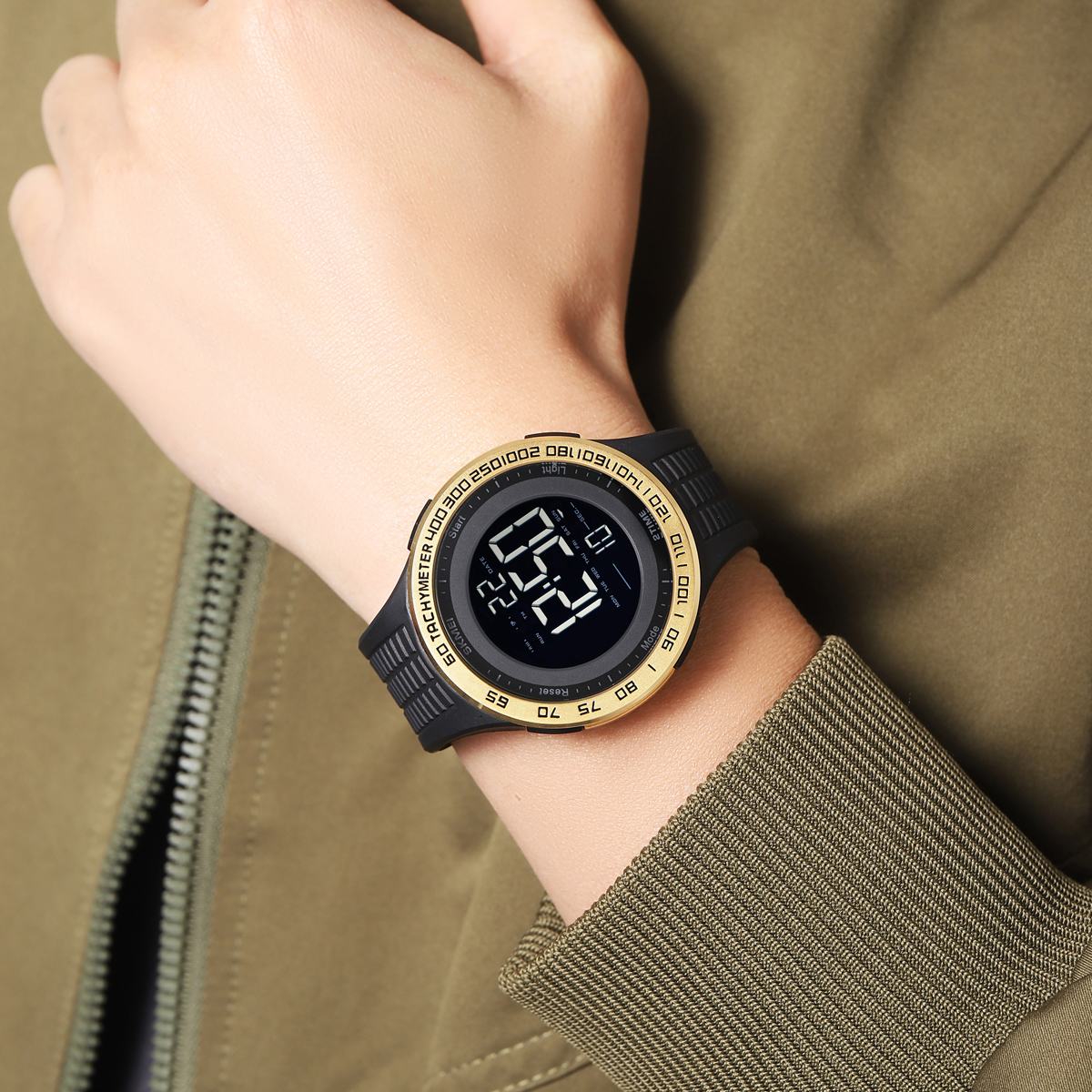 SKMEI 2155 LED Sport Watch Big Face Digital Watches