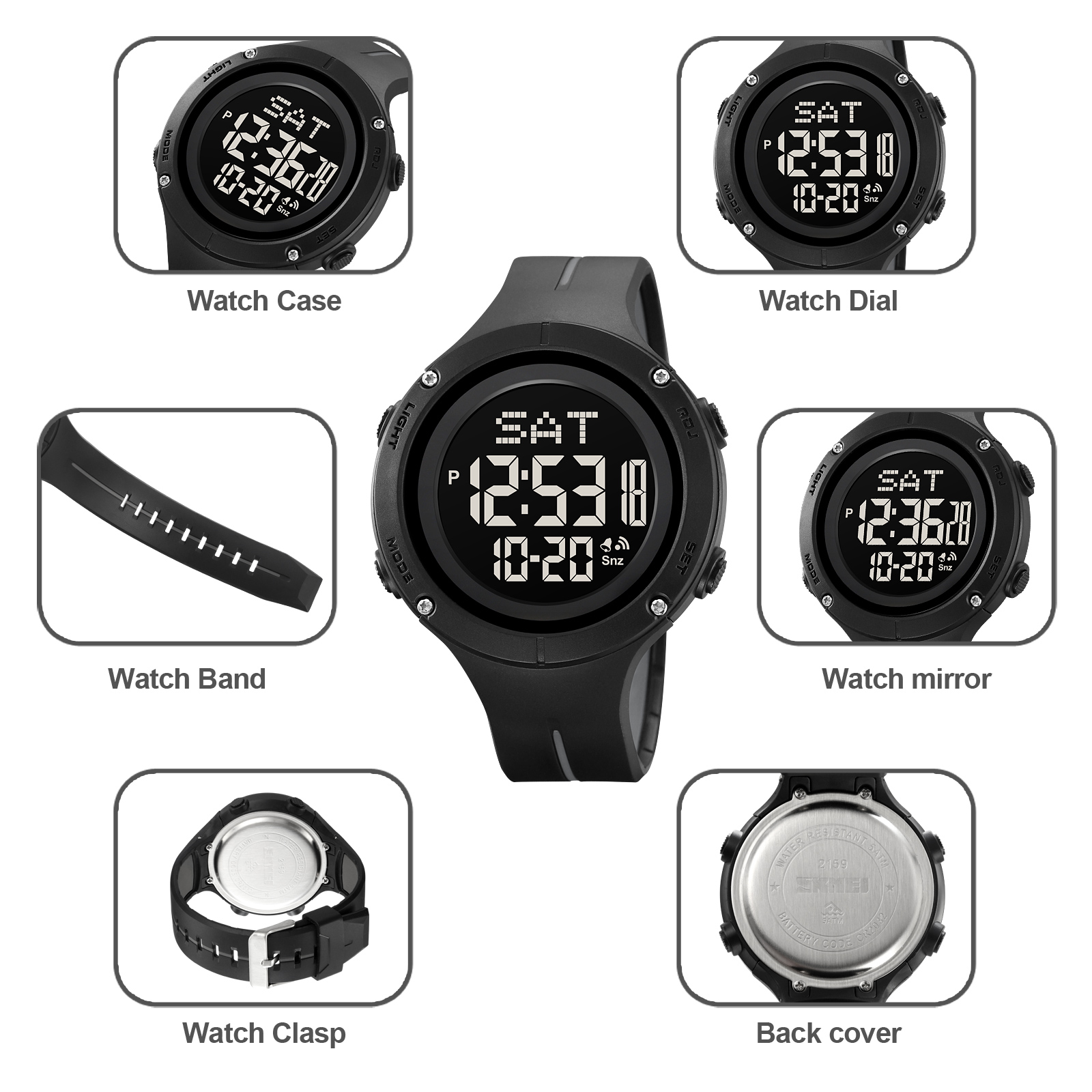 2159 skmei digital wrist watch