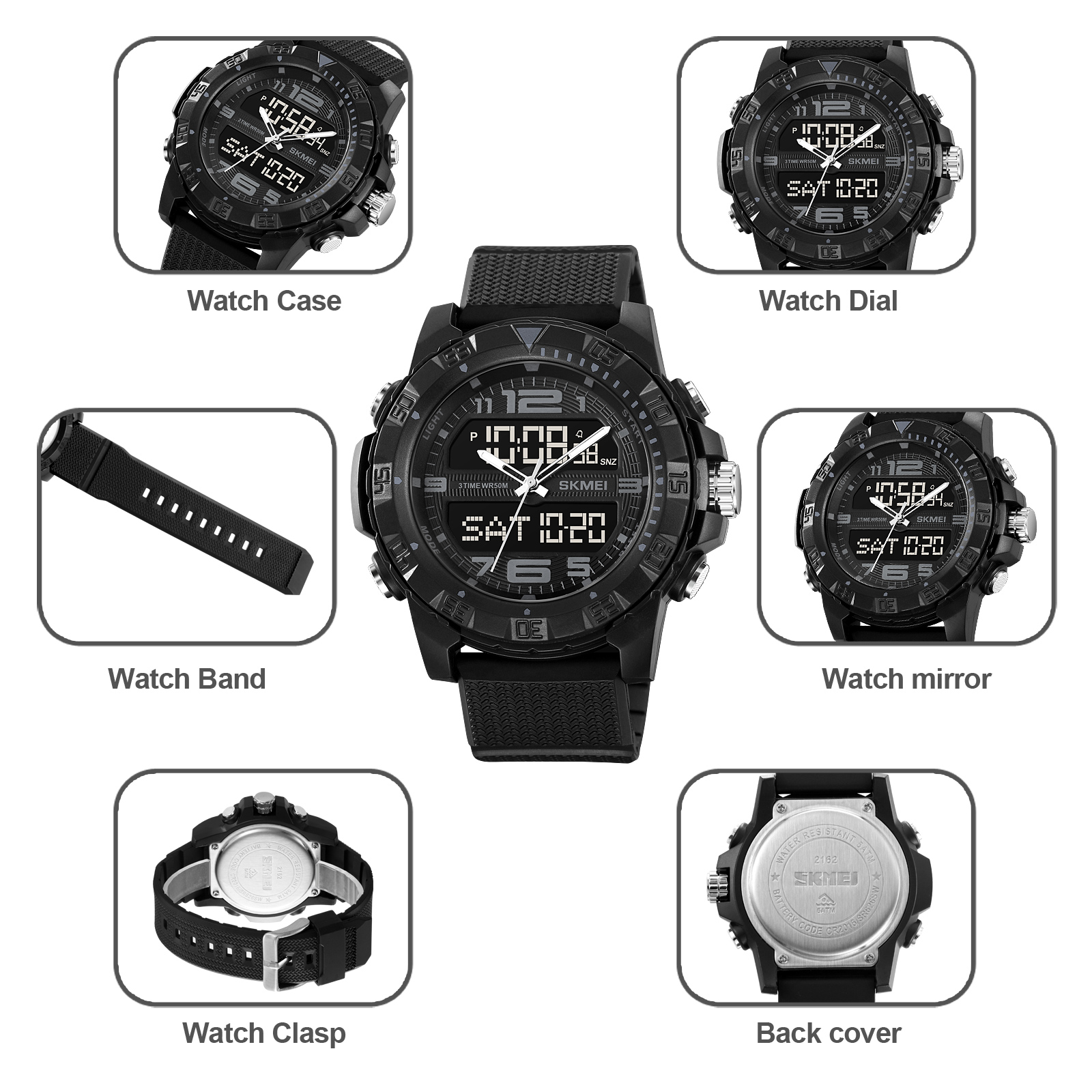 SKMEI 2162 ANALG Electronic watch