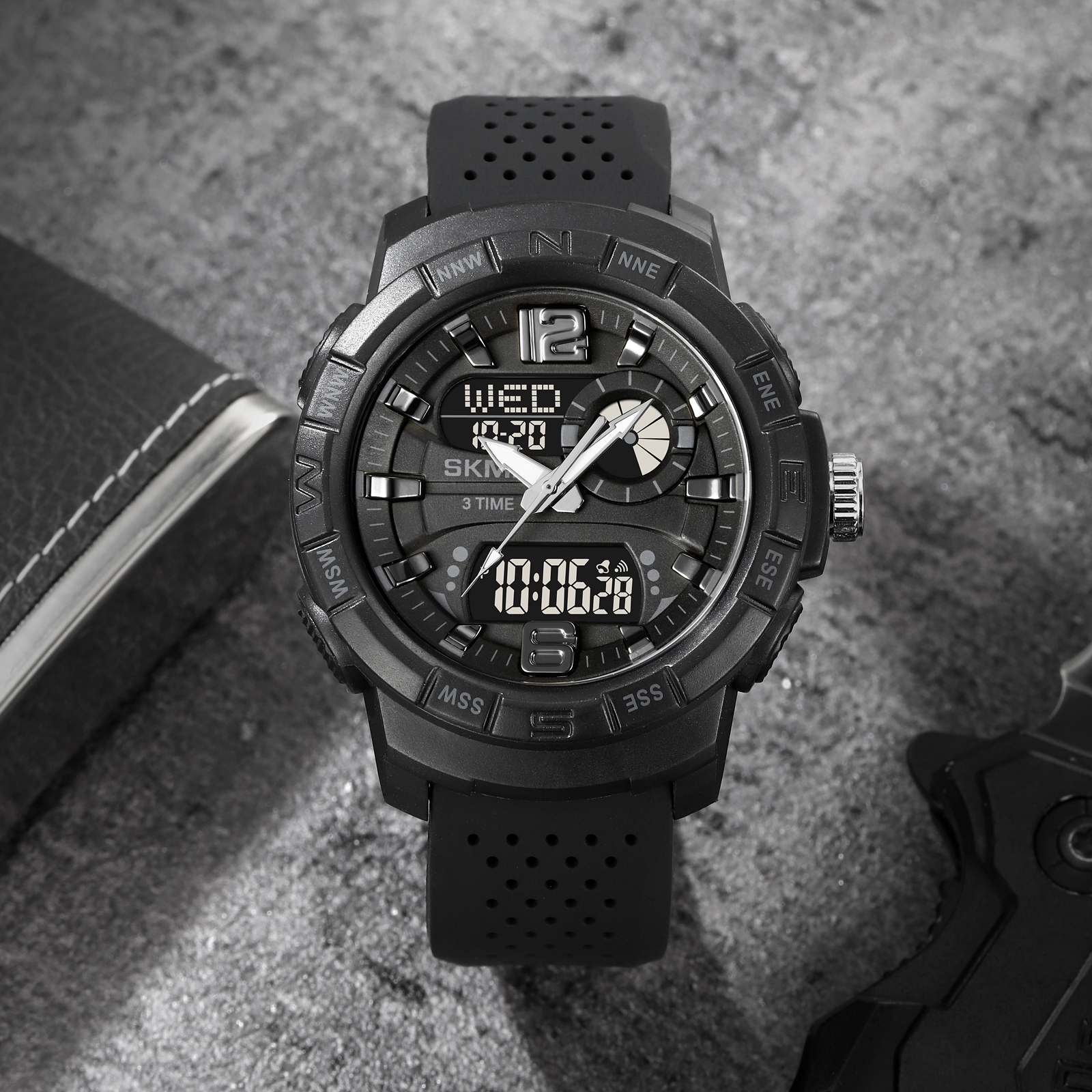 SKMEI 2163 SPORTS ANALOG DIGITAL WATCH