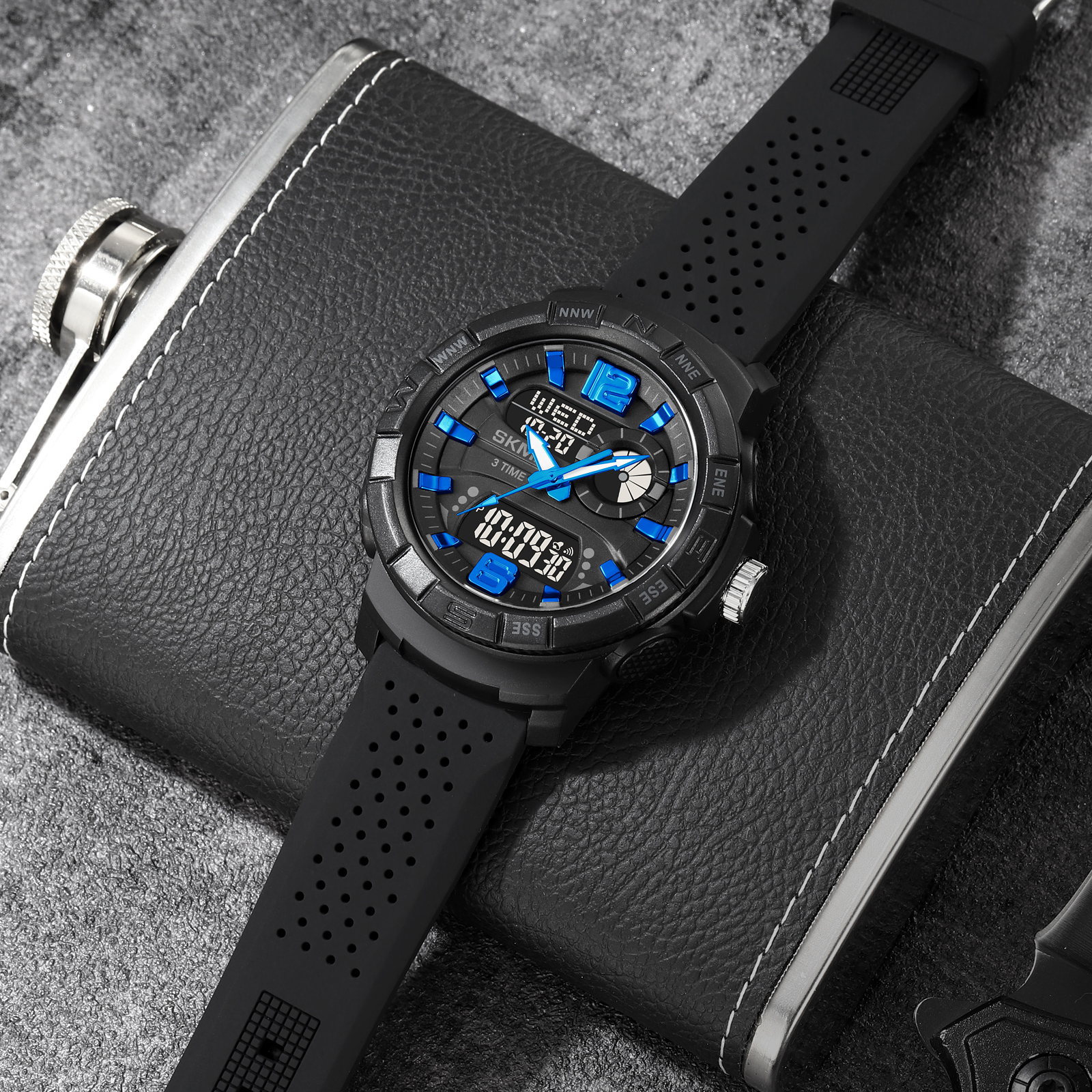 SKMEI 2163 SPORTS ANALOG DIGITAL WATCH