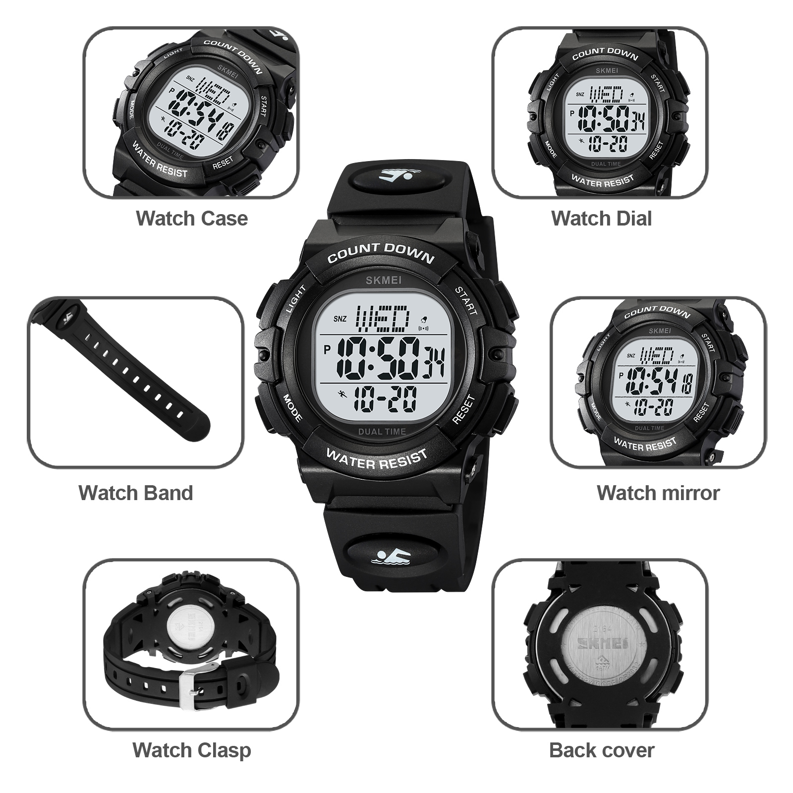 SKMEI 2164 DIGITAL WRISTWATCH