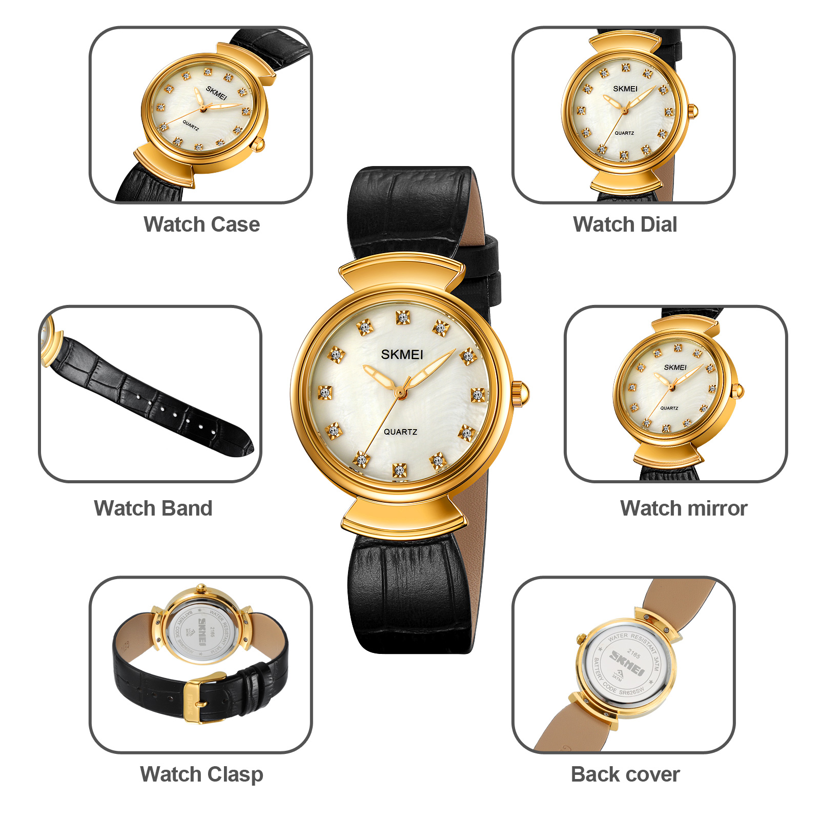 skmei 2165 new lady watches