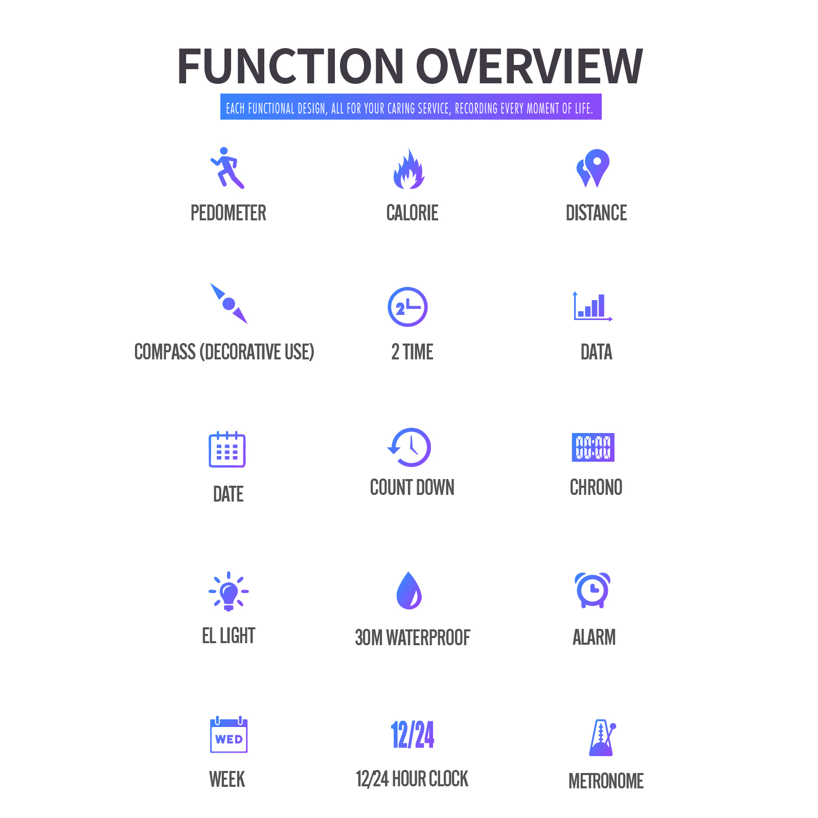 2166 skmei functional digital watch