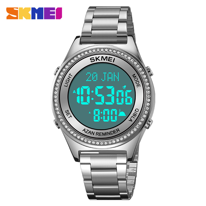 SKMEI 2168 QIBLA AZAN WATCH
