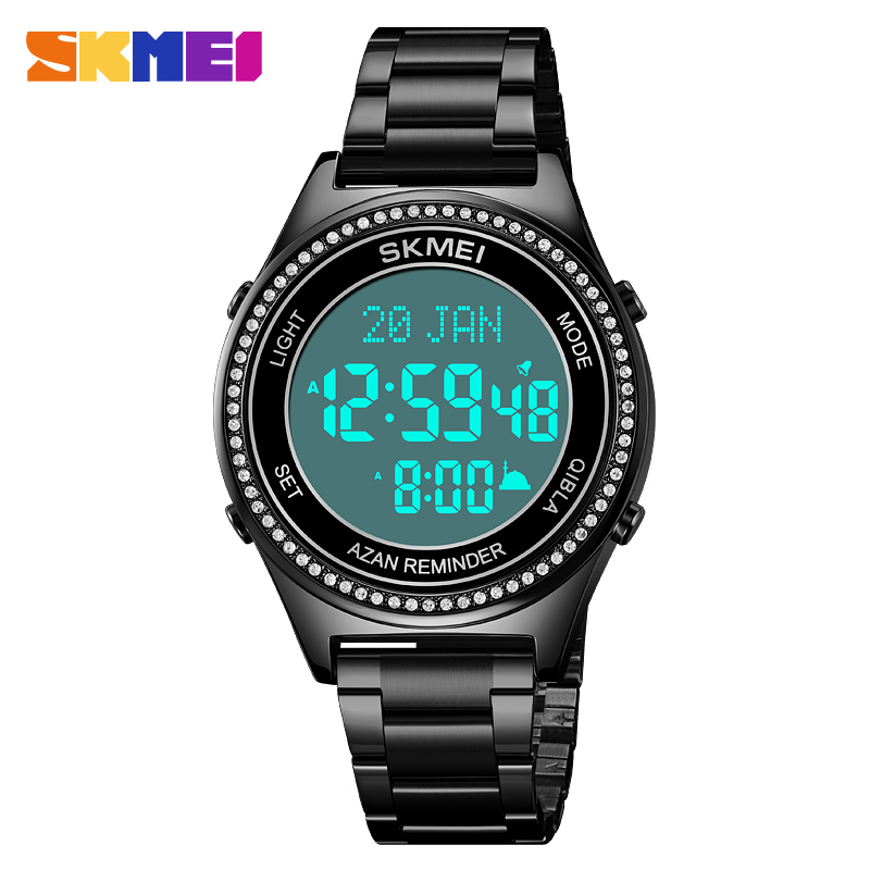 SKMEI 2168 QIBLA AZAN WATCH