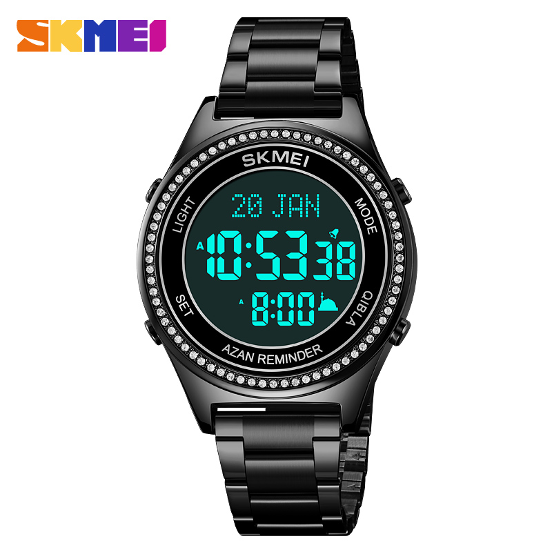 SKMEI 2168 QIBLA AZAN WATCH