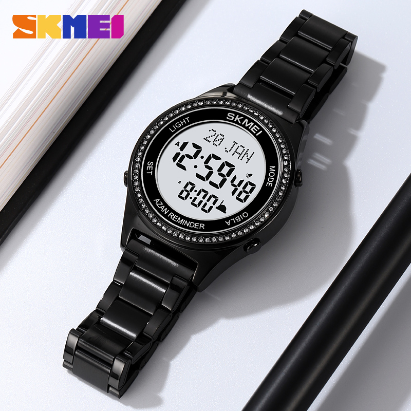 SKMEI 2168 QIBLA AZAN WATCH