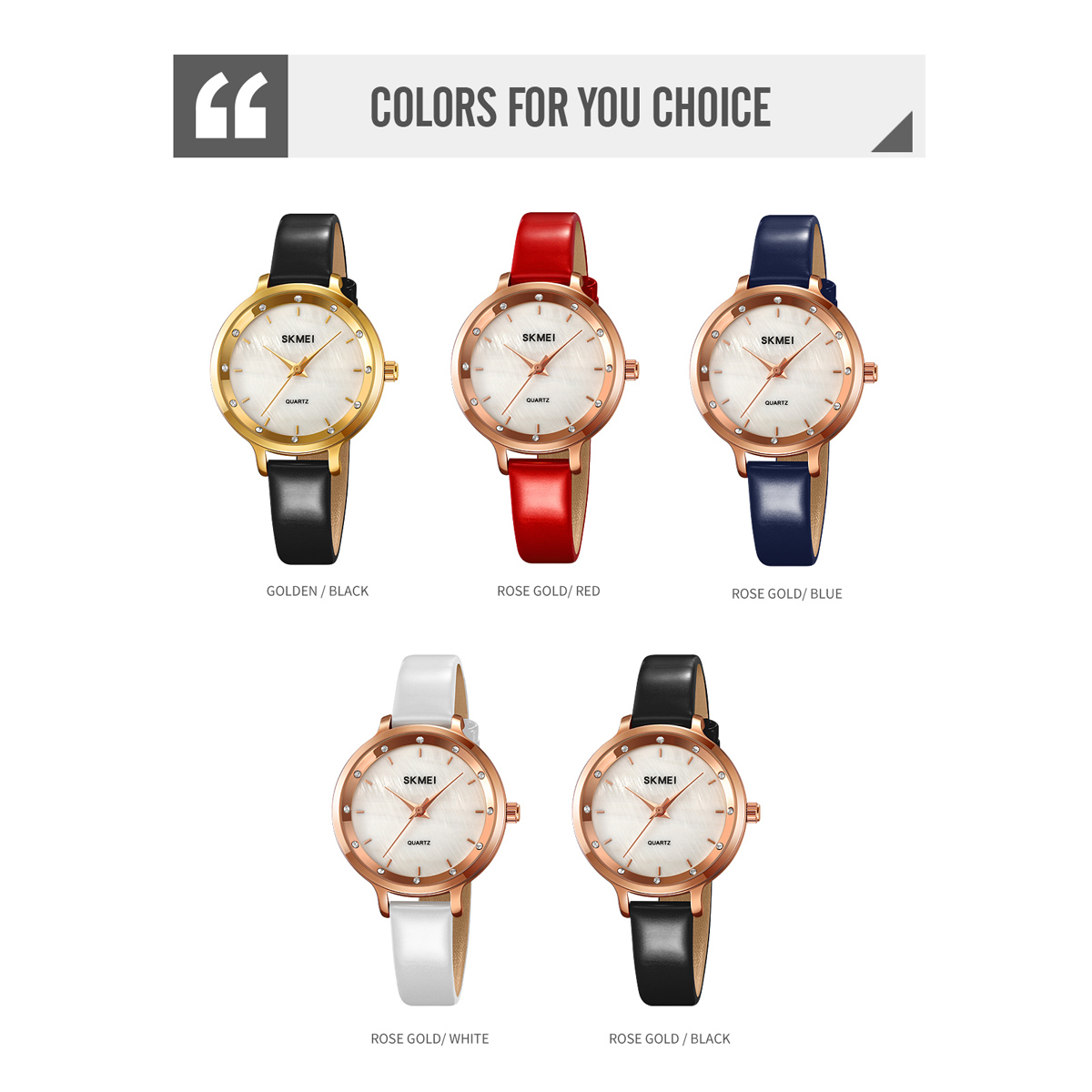 skmei 2170 lady quartz new watch