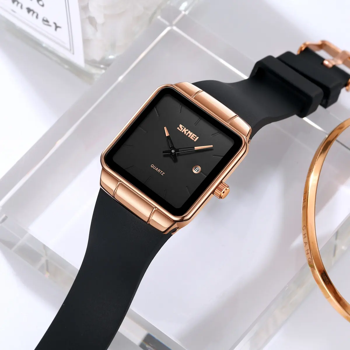 SKMEI 2173 WOMEN rectangle WATCHES