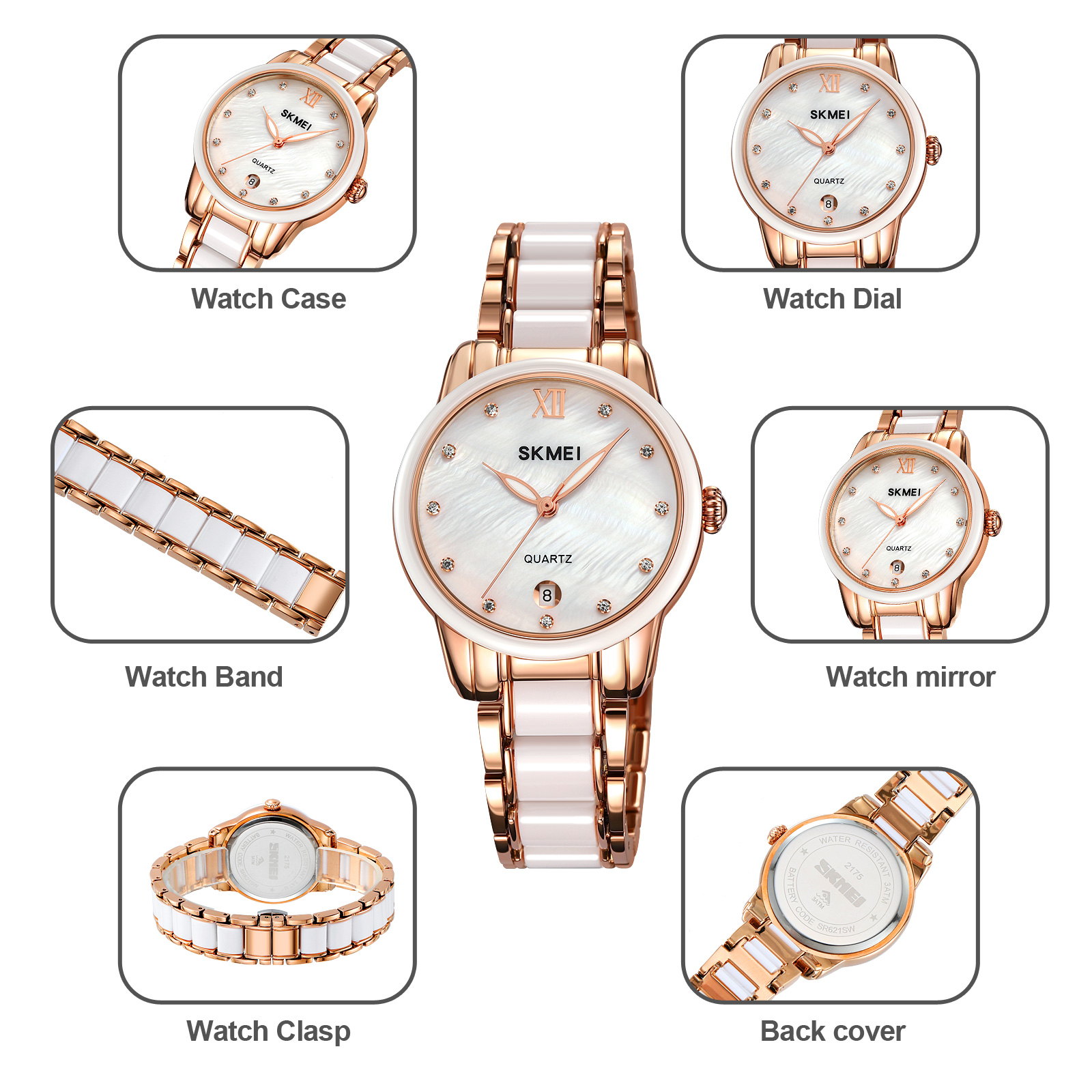 skmei 2175 fashion female wrist watches
