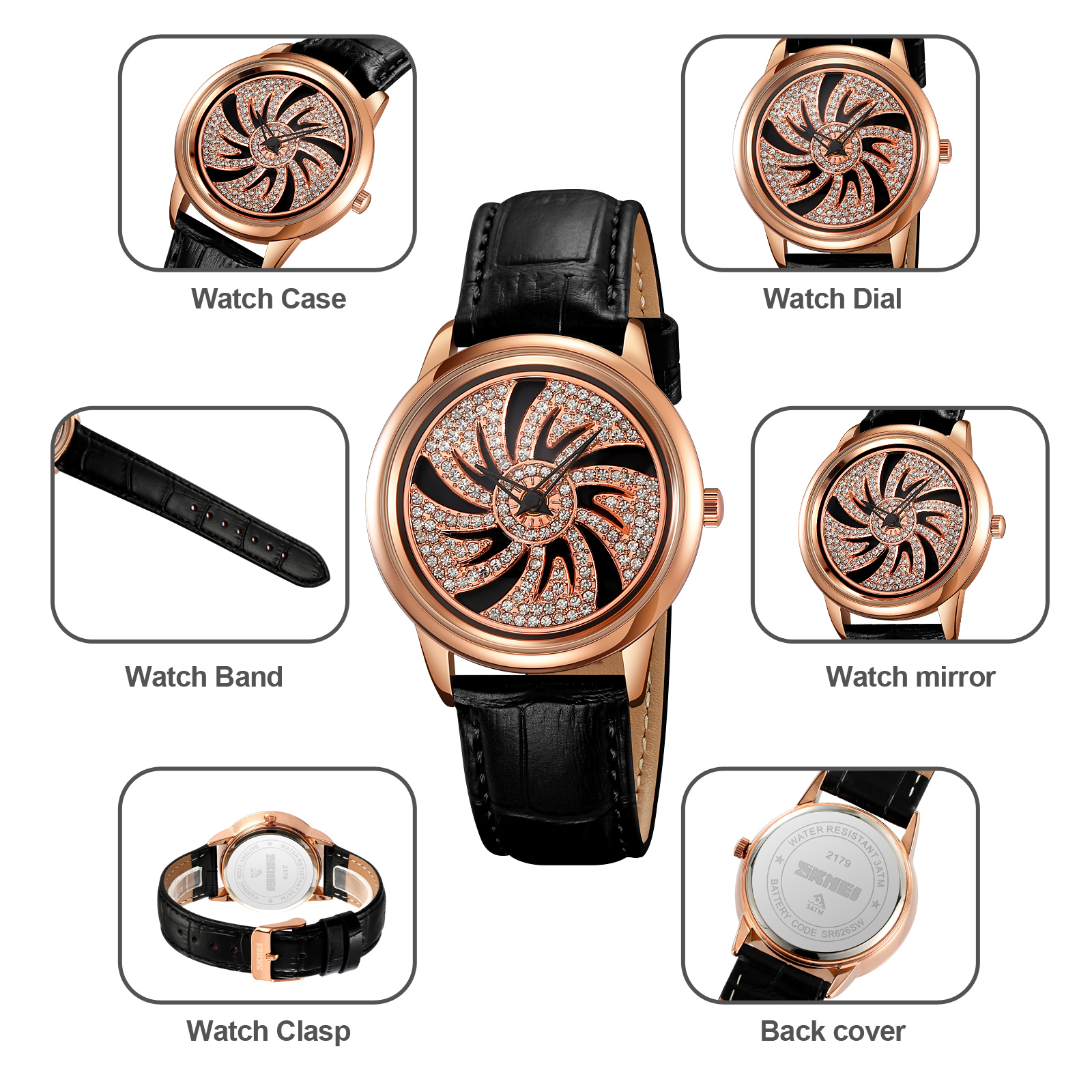 skmei 2179 lady watch new