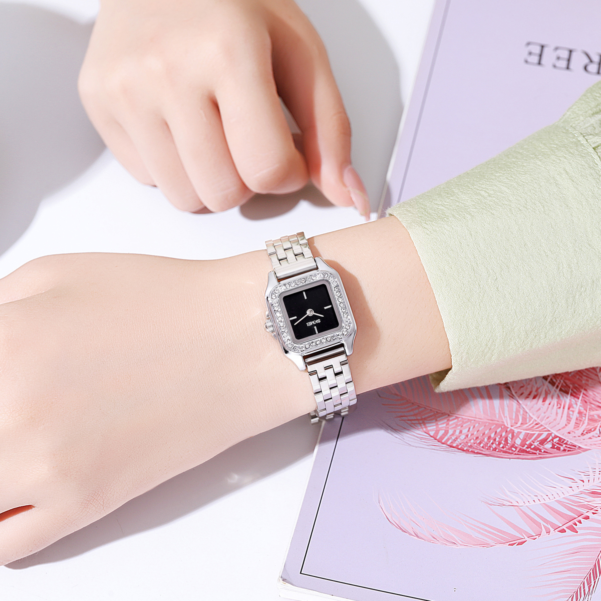 SKMEI 2181-Women fancy watches