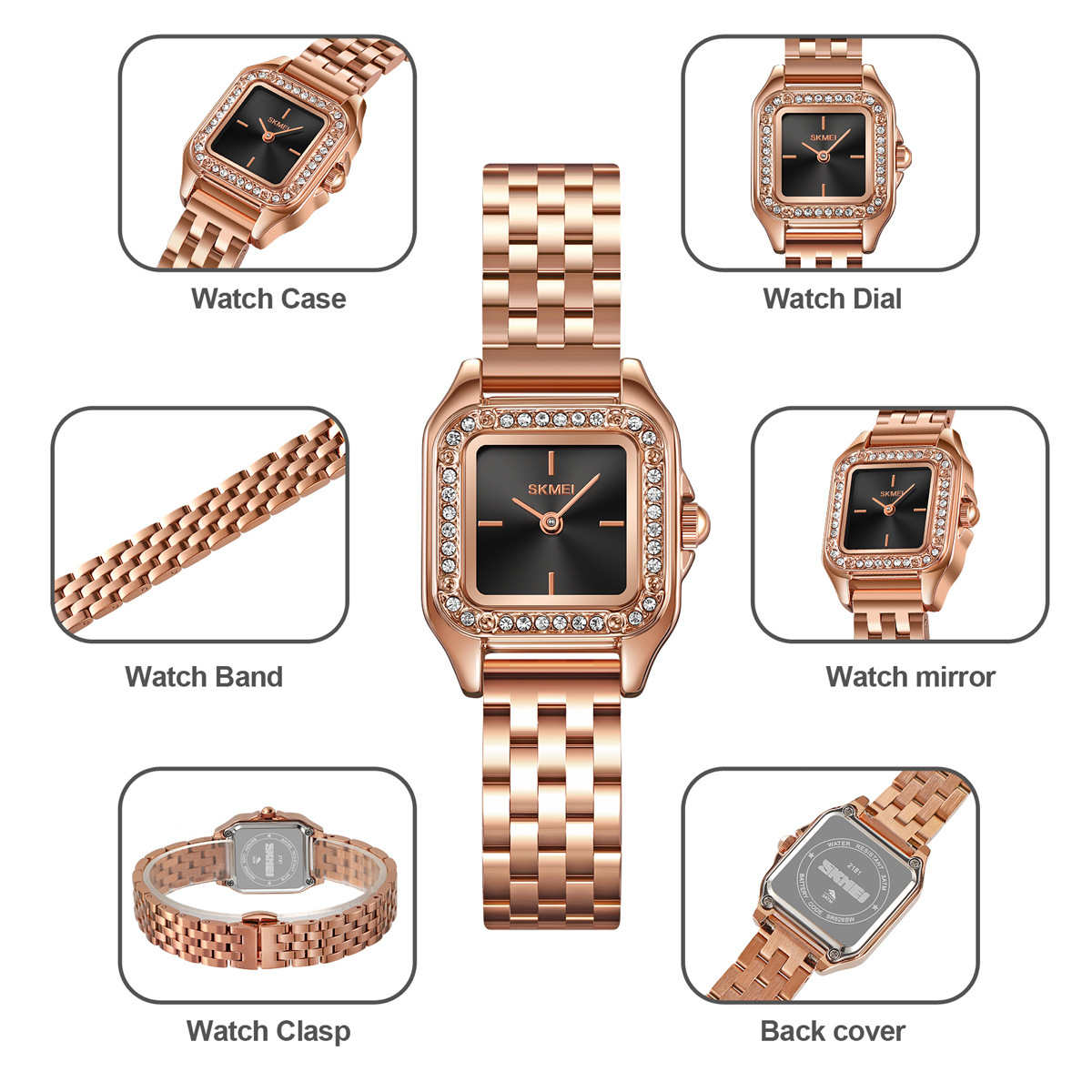 SKMEI 2181-Women fancy watches