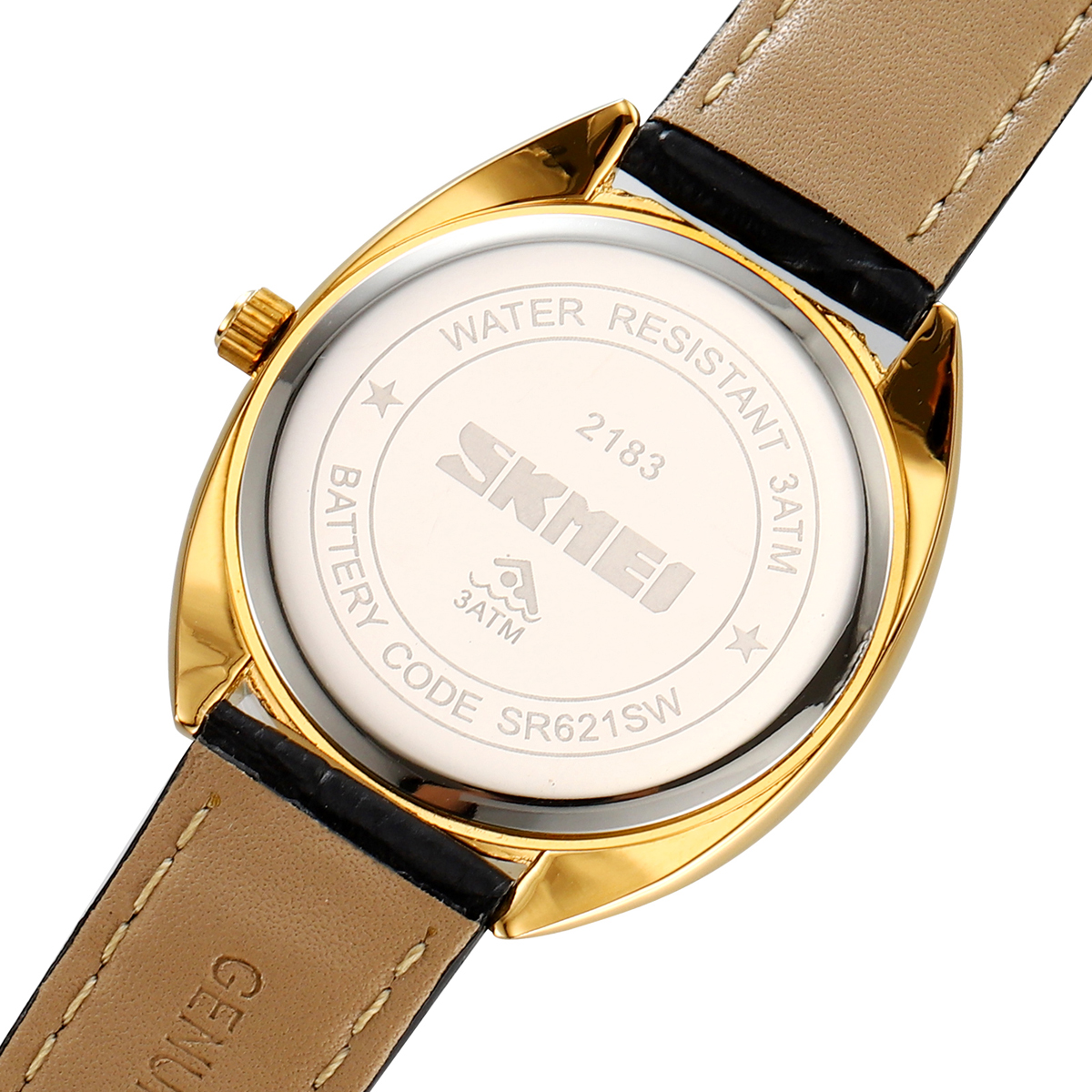 SKMEI 2183 LEATHER WOMEN WATCH