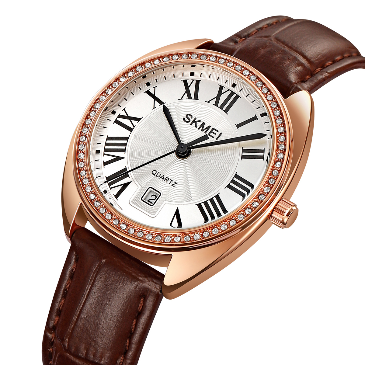 SKMEI 2183 LEATHER WOMEN WATCH