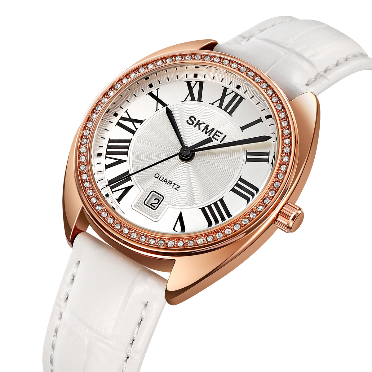 SKMEI 2183 LEATHER WOMEN WATCH