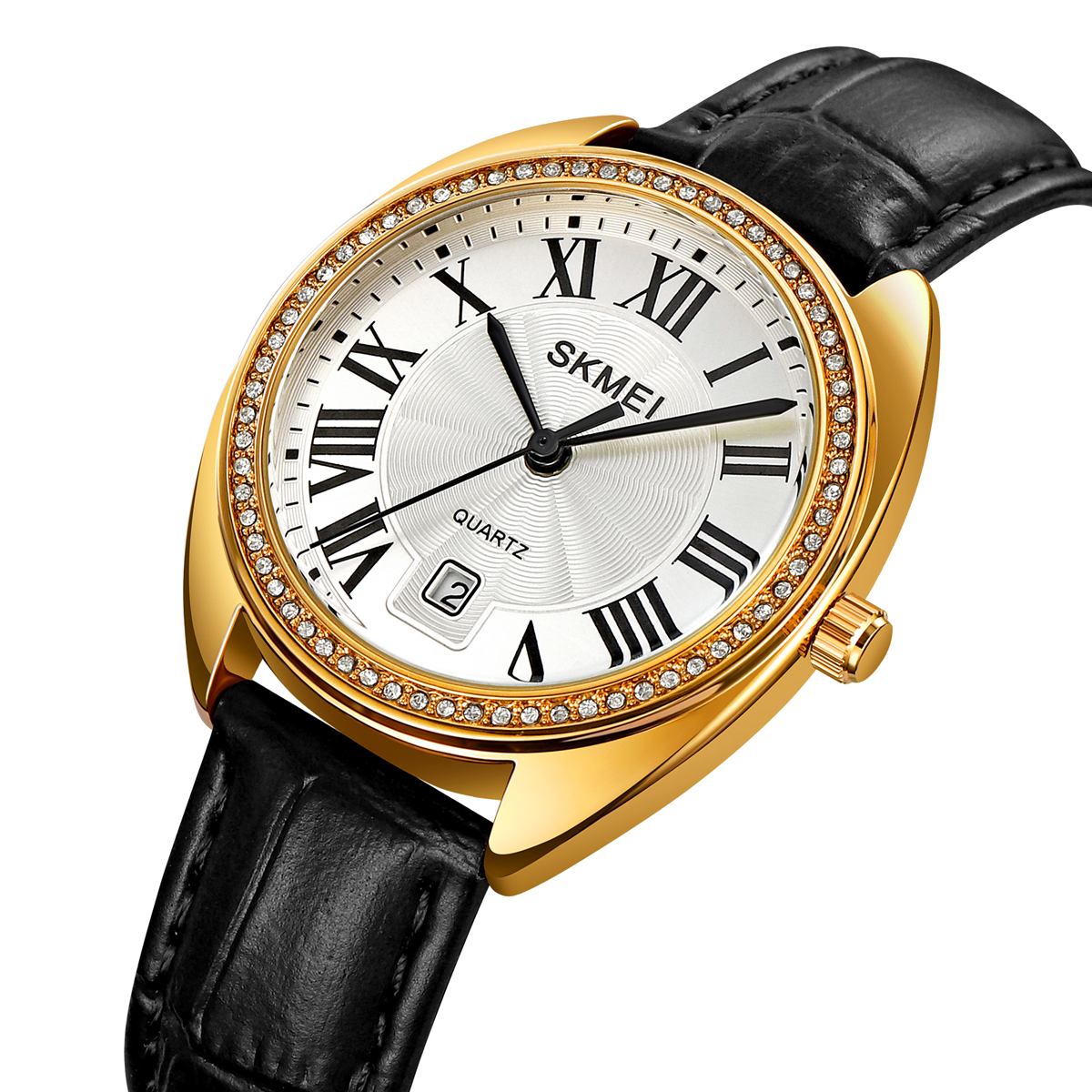 SKMEI 2183 LEATHER WOMEN WATCH