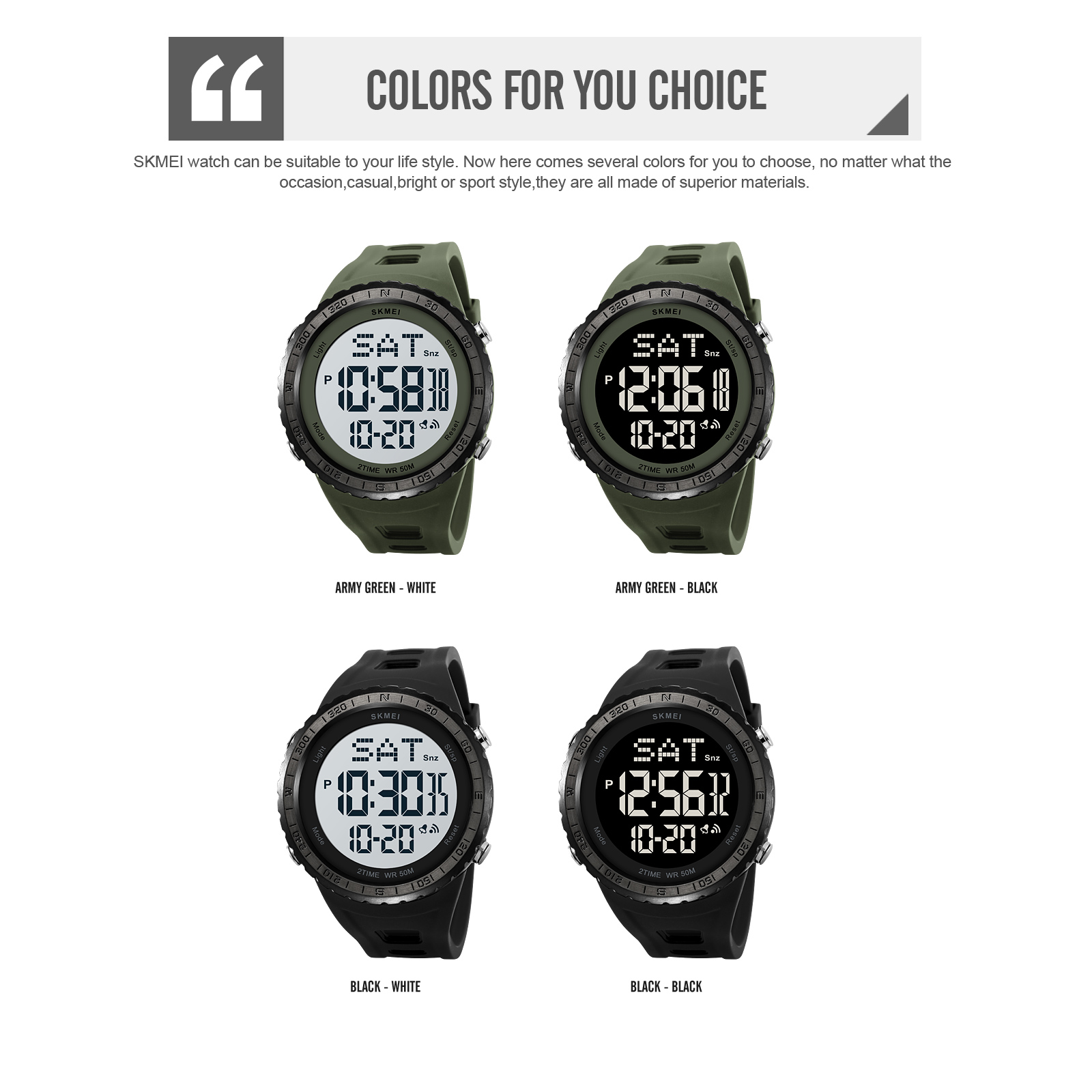 SKMEI 2192 Electronic Watch Supplier