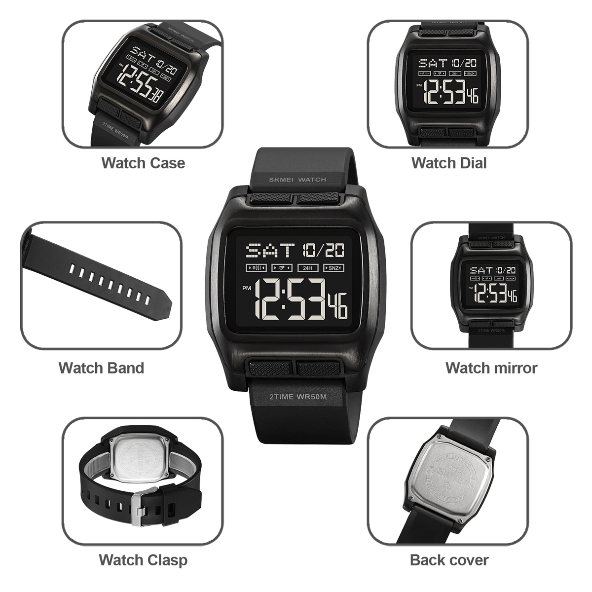 SKMEI 2193 NEW DESIGN Electronic watch