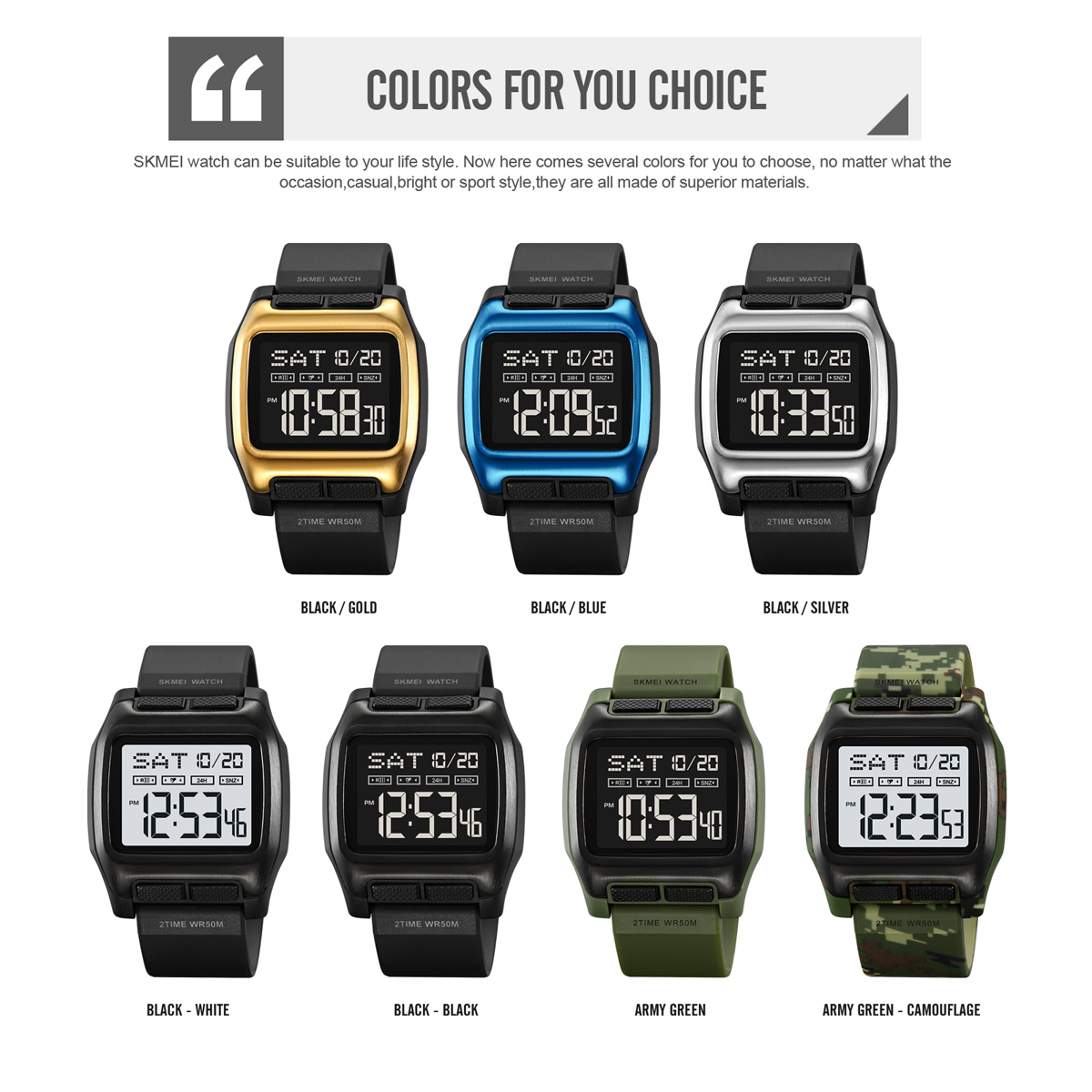 SKMEI 2193 NEW DESIGN Electronic watch